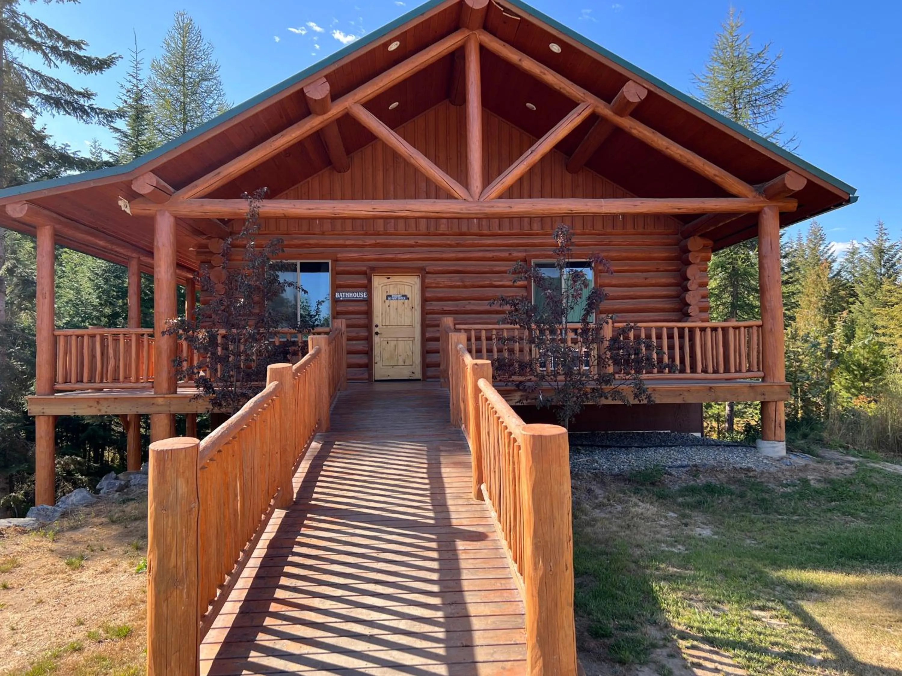 Property building in North Haven Campground