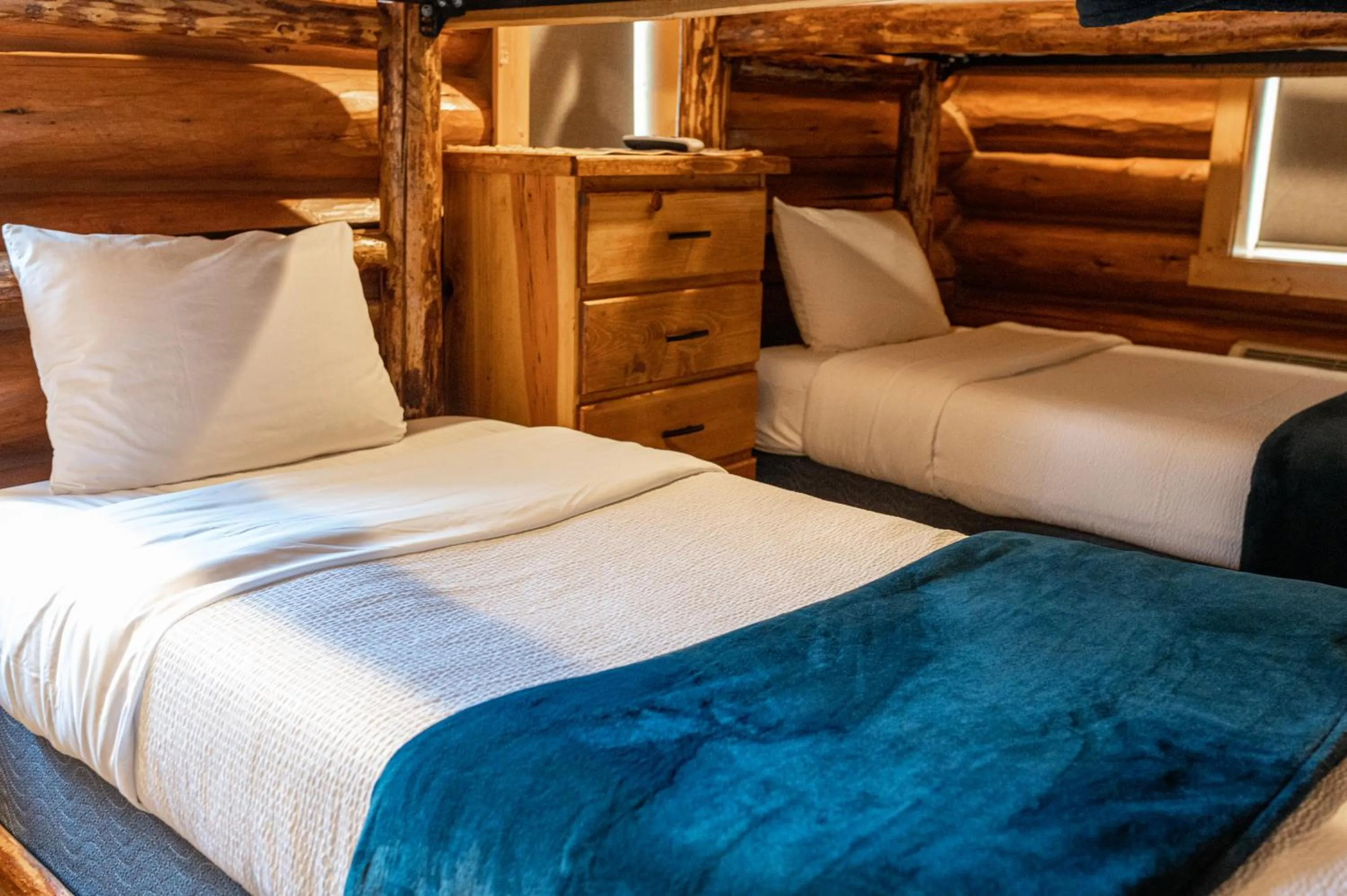 Bedroom, Bed in North Haven Campground