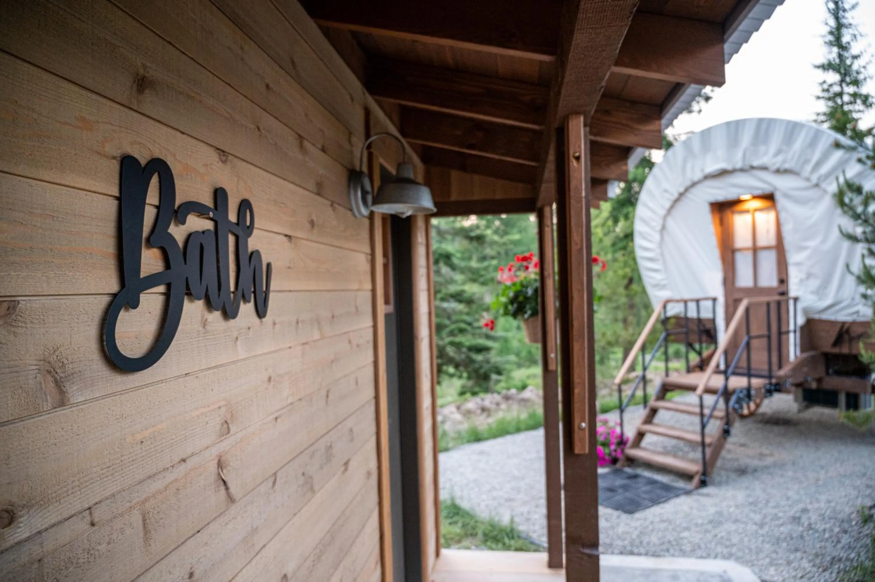 Property building in North Haven Campground