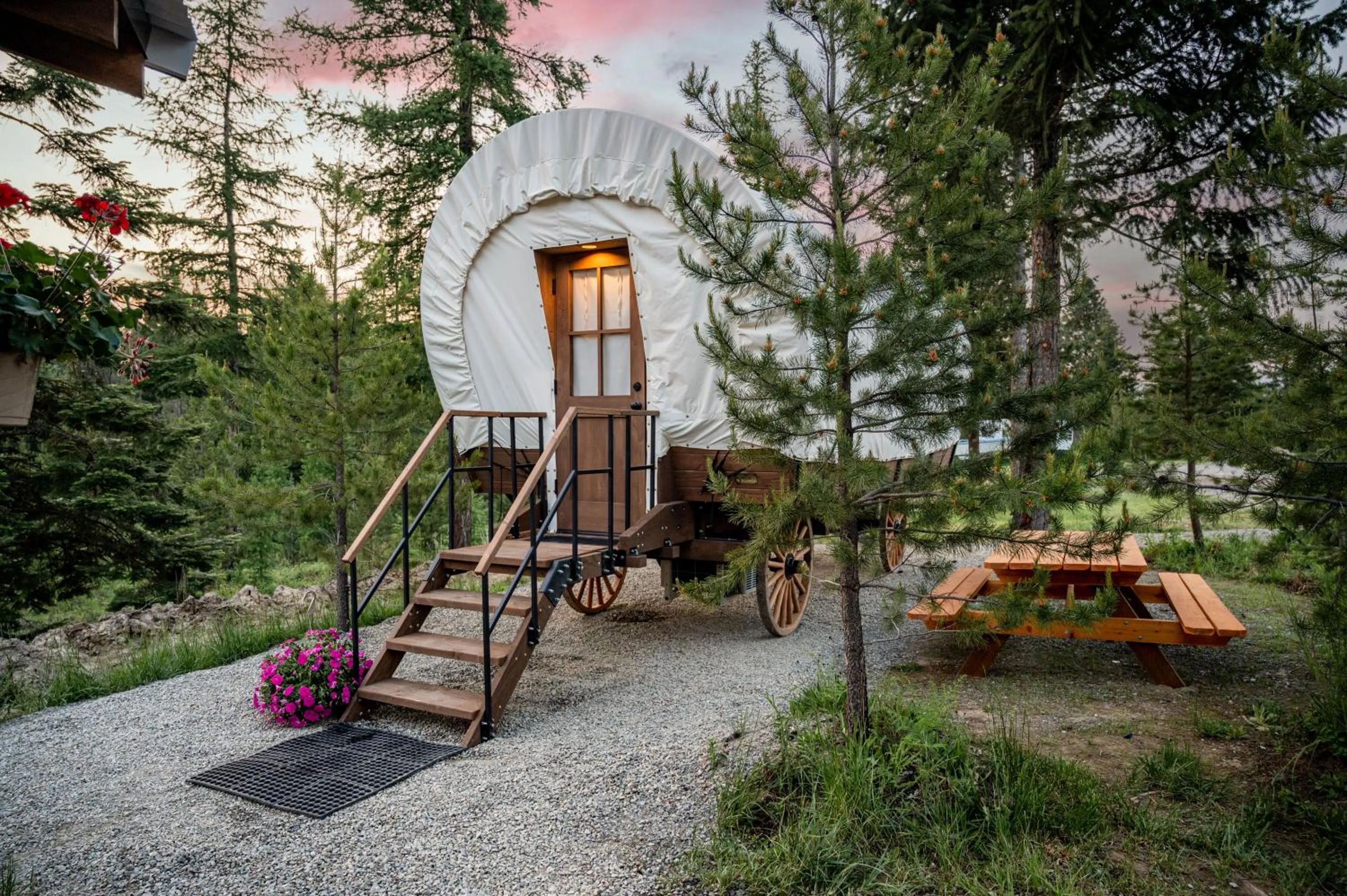 Property building in North Haven Campground