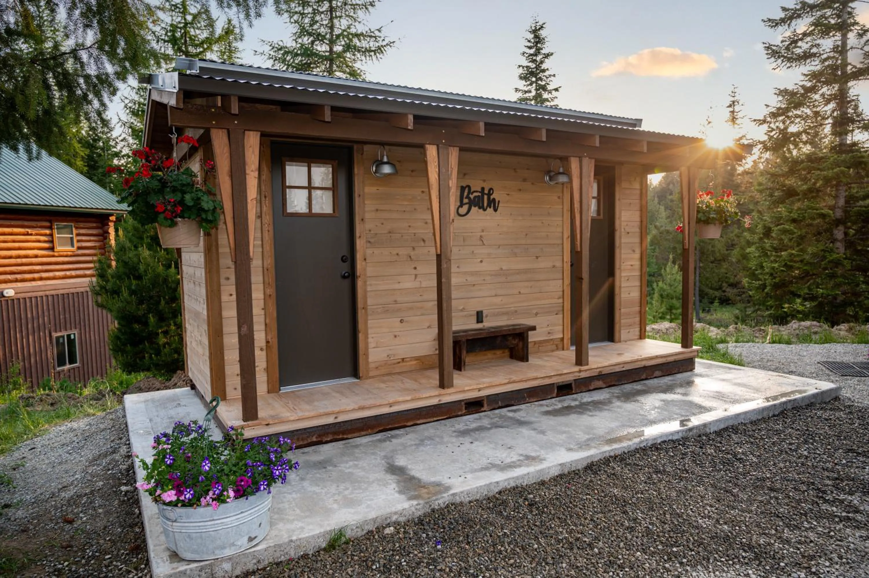 Property building in North Haven Campground