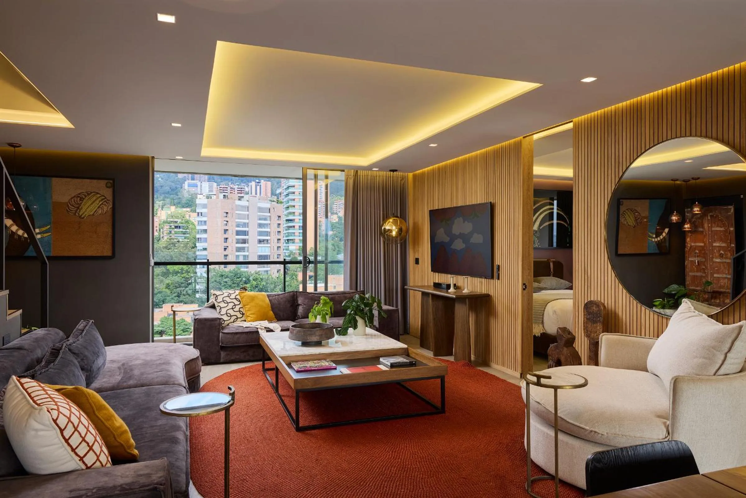 Living room in Wake Living