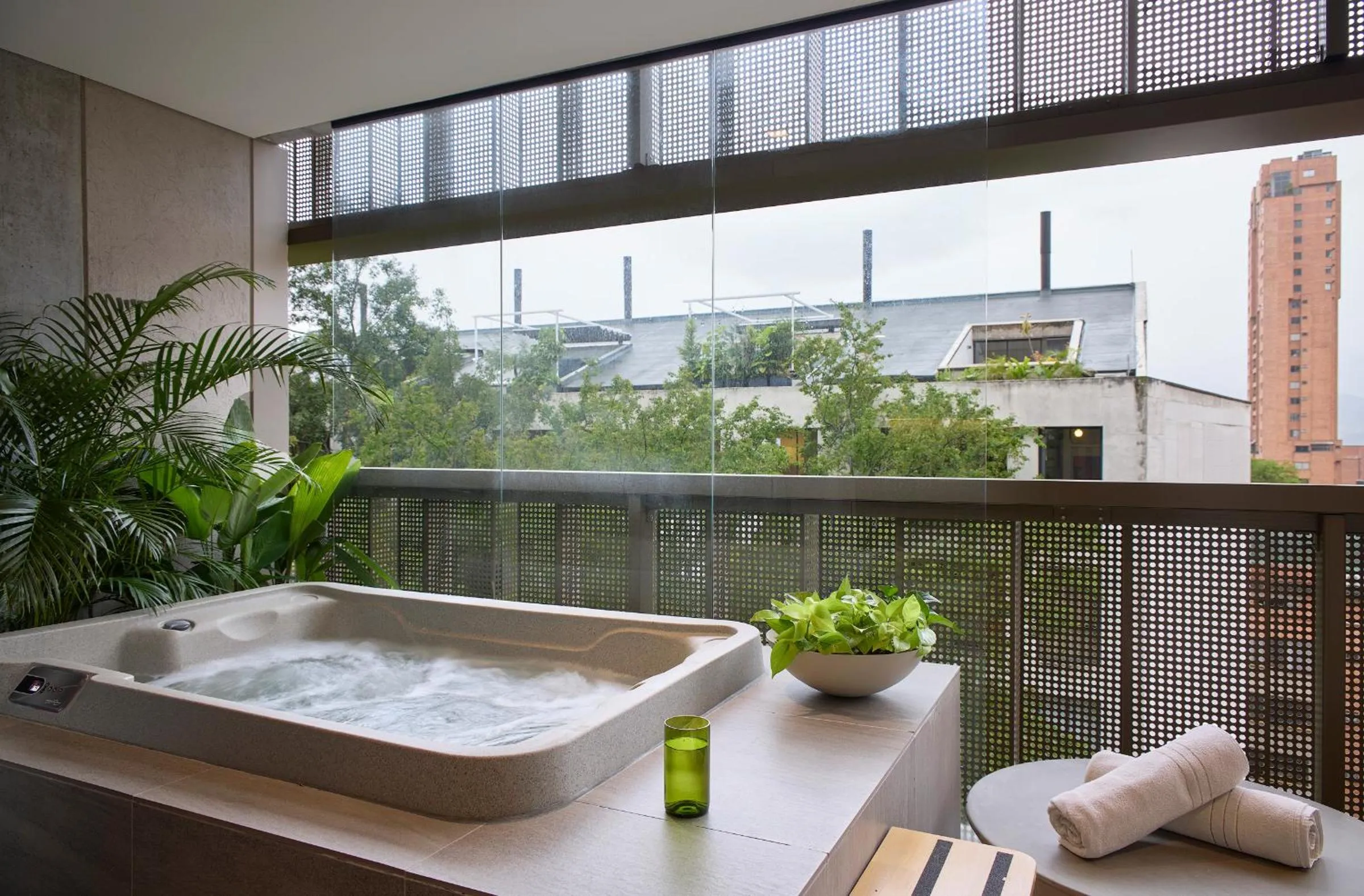 Hot Tub in Wake Living