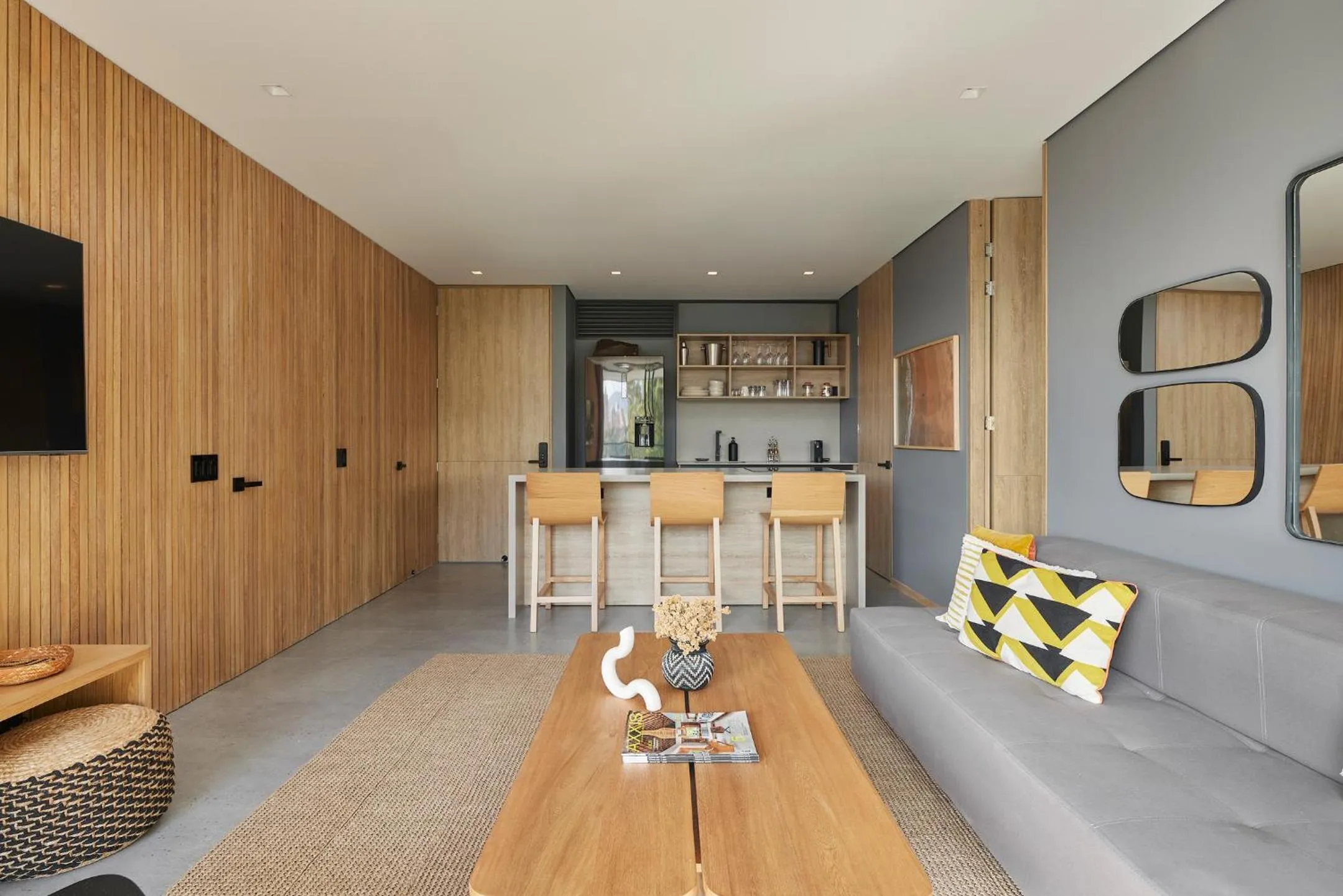 Living room in Wake Living