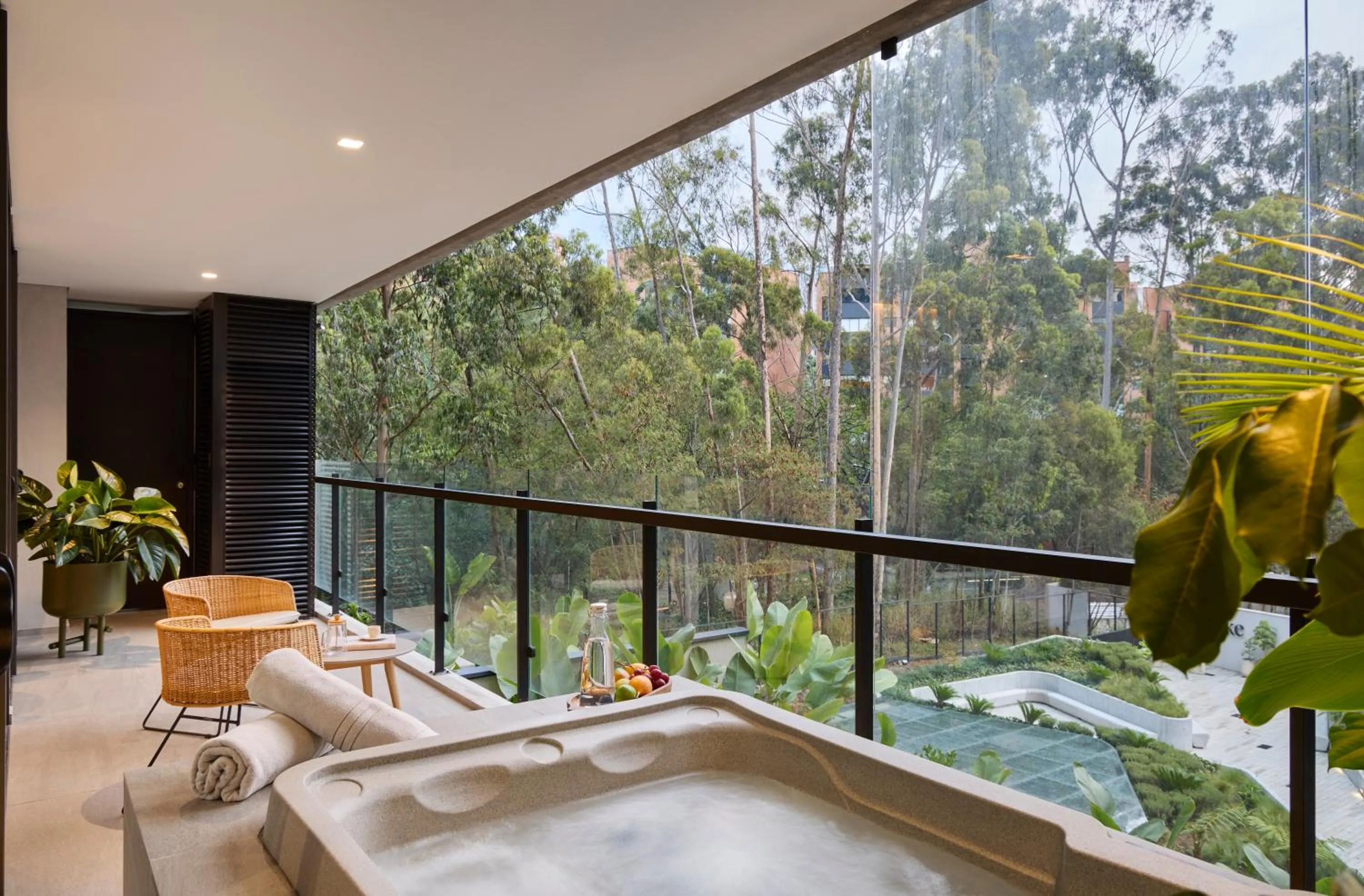 Garden view in Wake Living