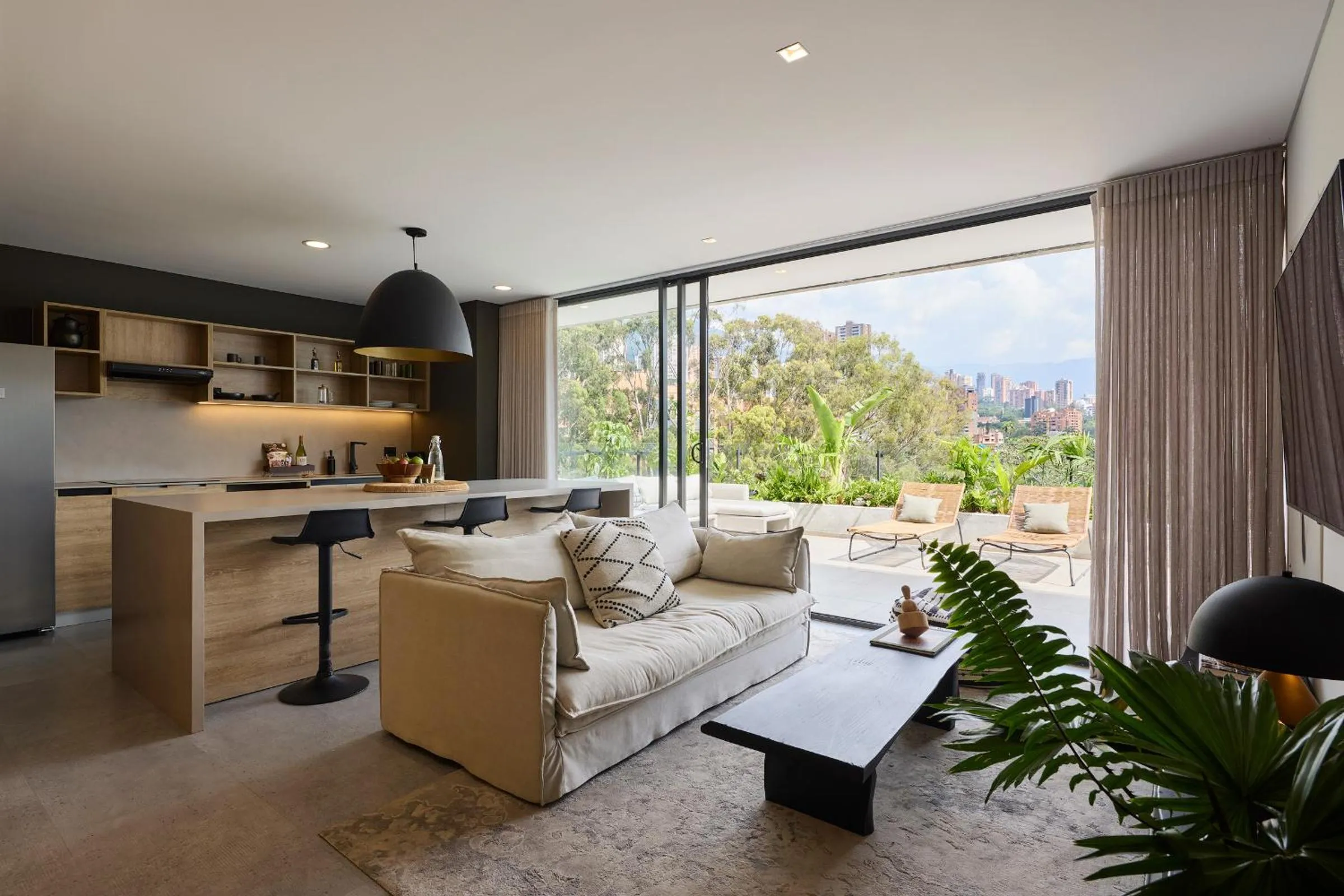 Dining area in Wake Living