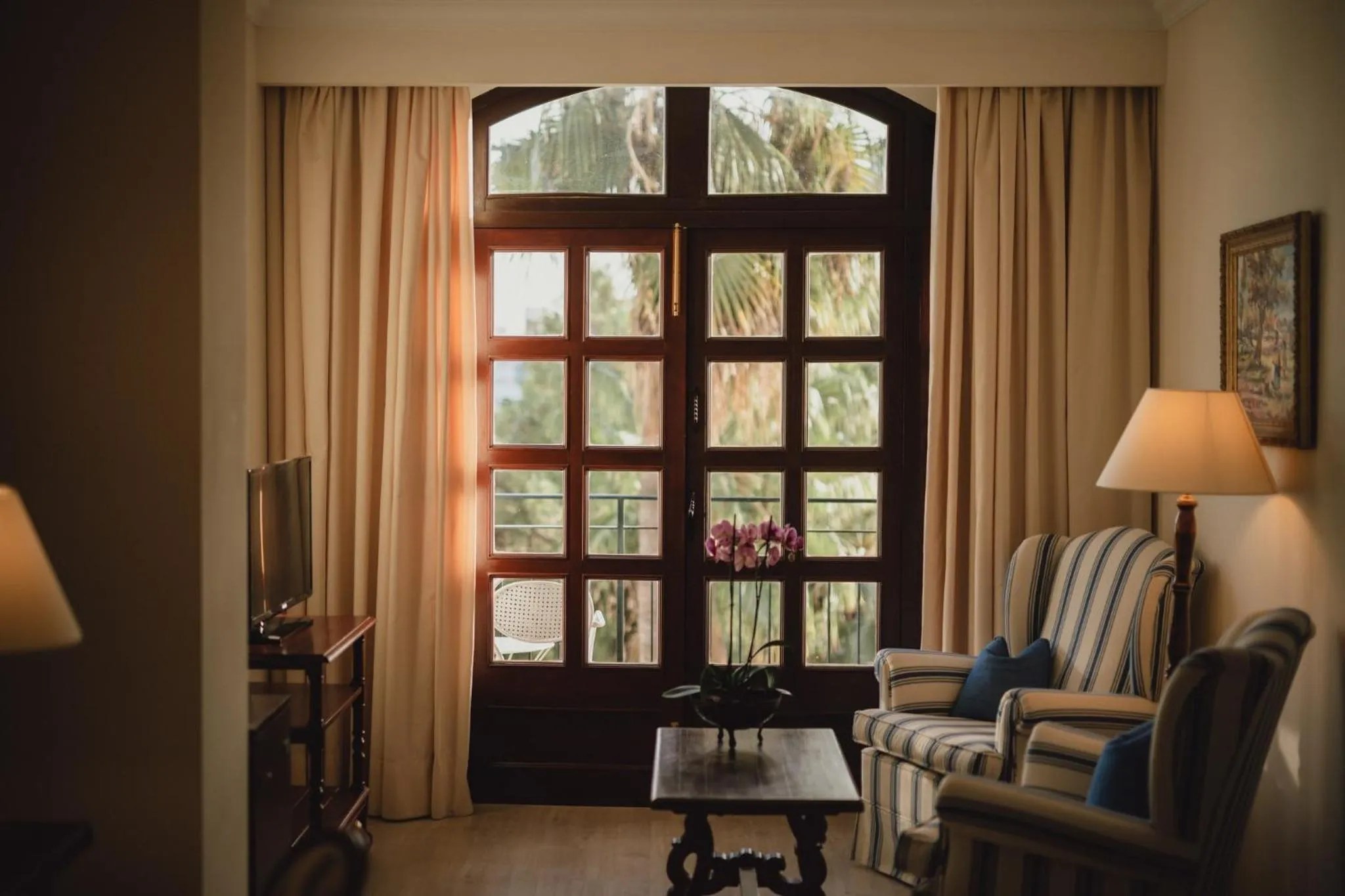 Bed in Hotel Bon Sol Resort & Spa