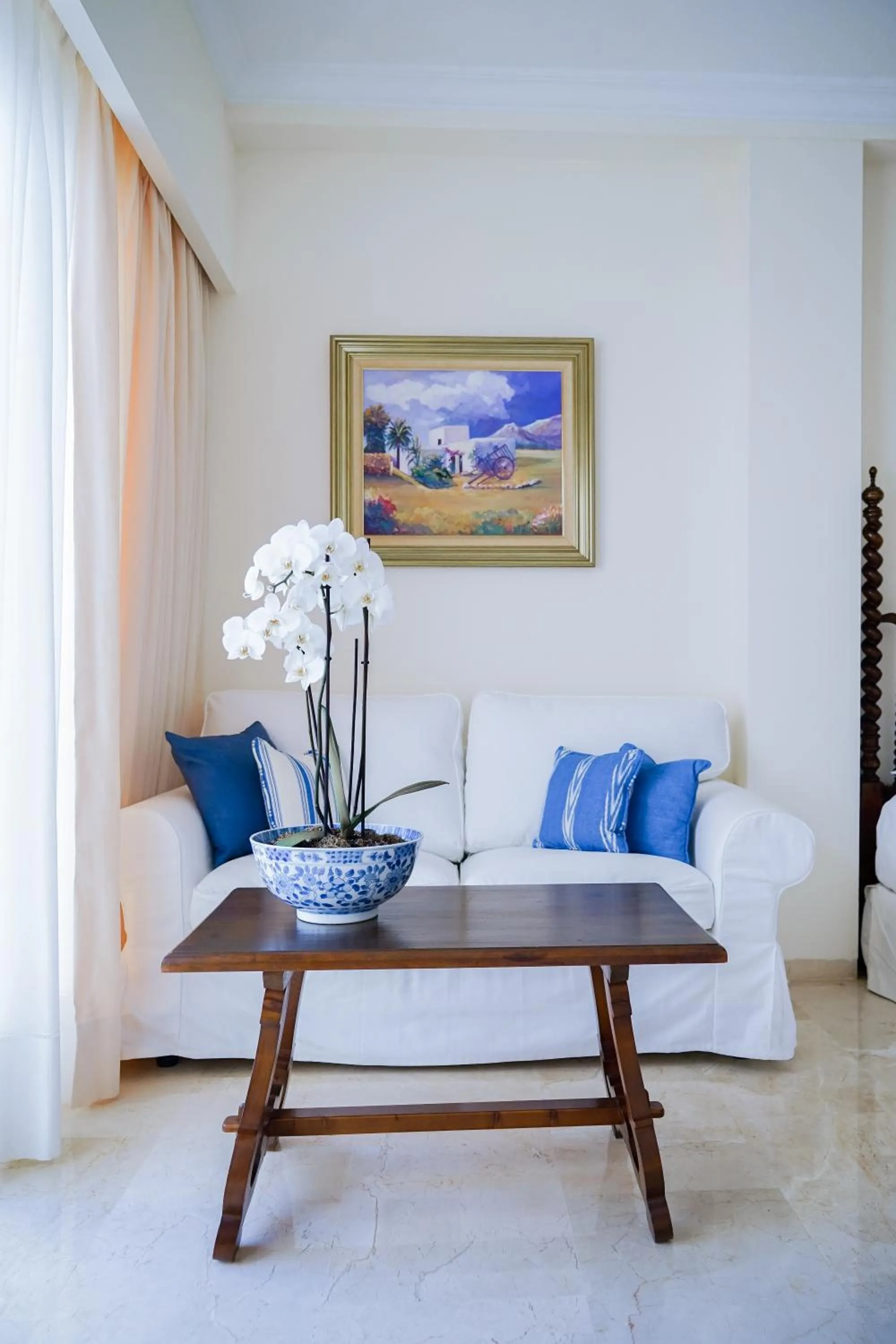 Bed in Hotel Bon Sol Resort & Spa