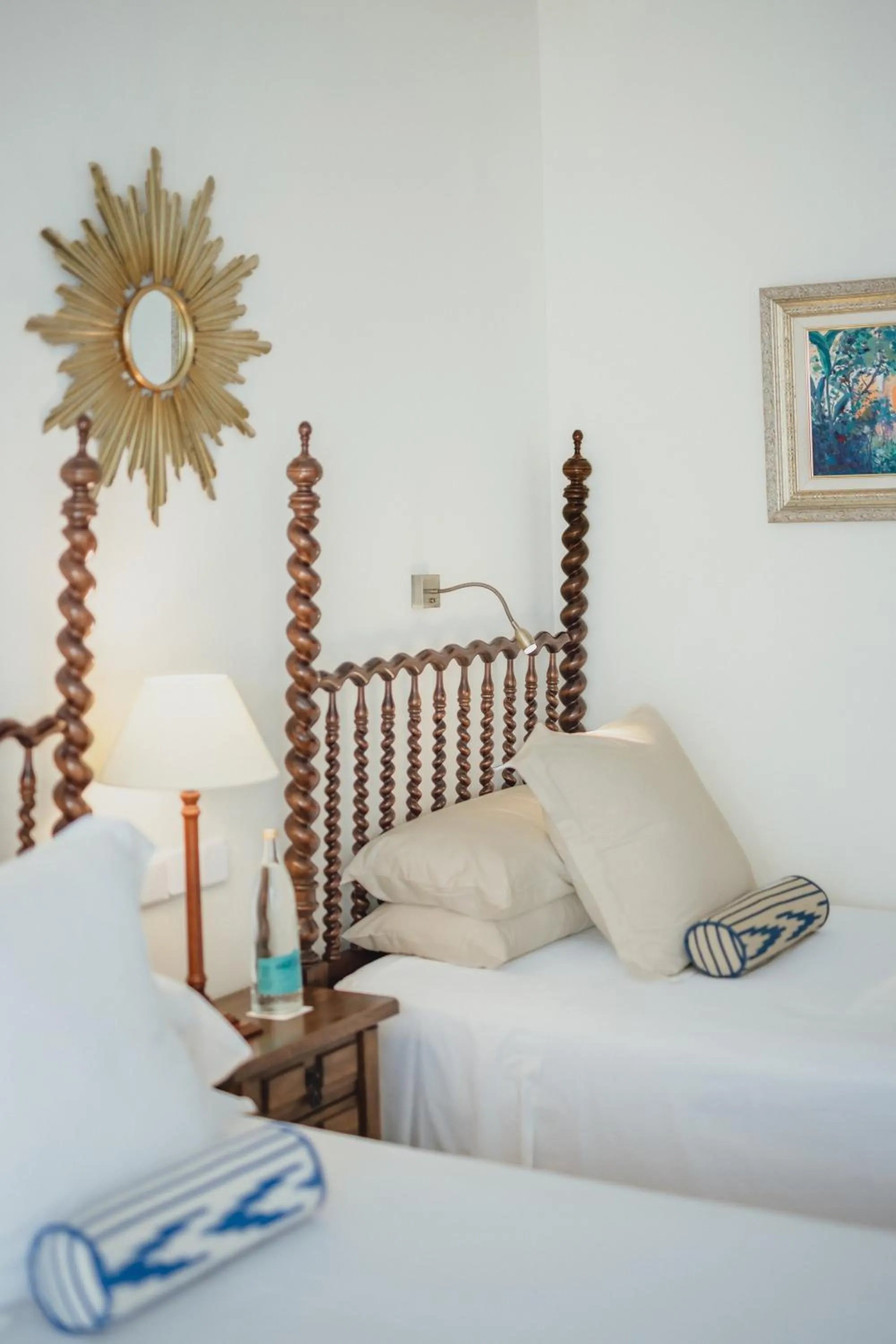 Bed in Hotel Bon Sol Resort & Spa