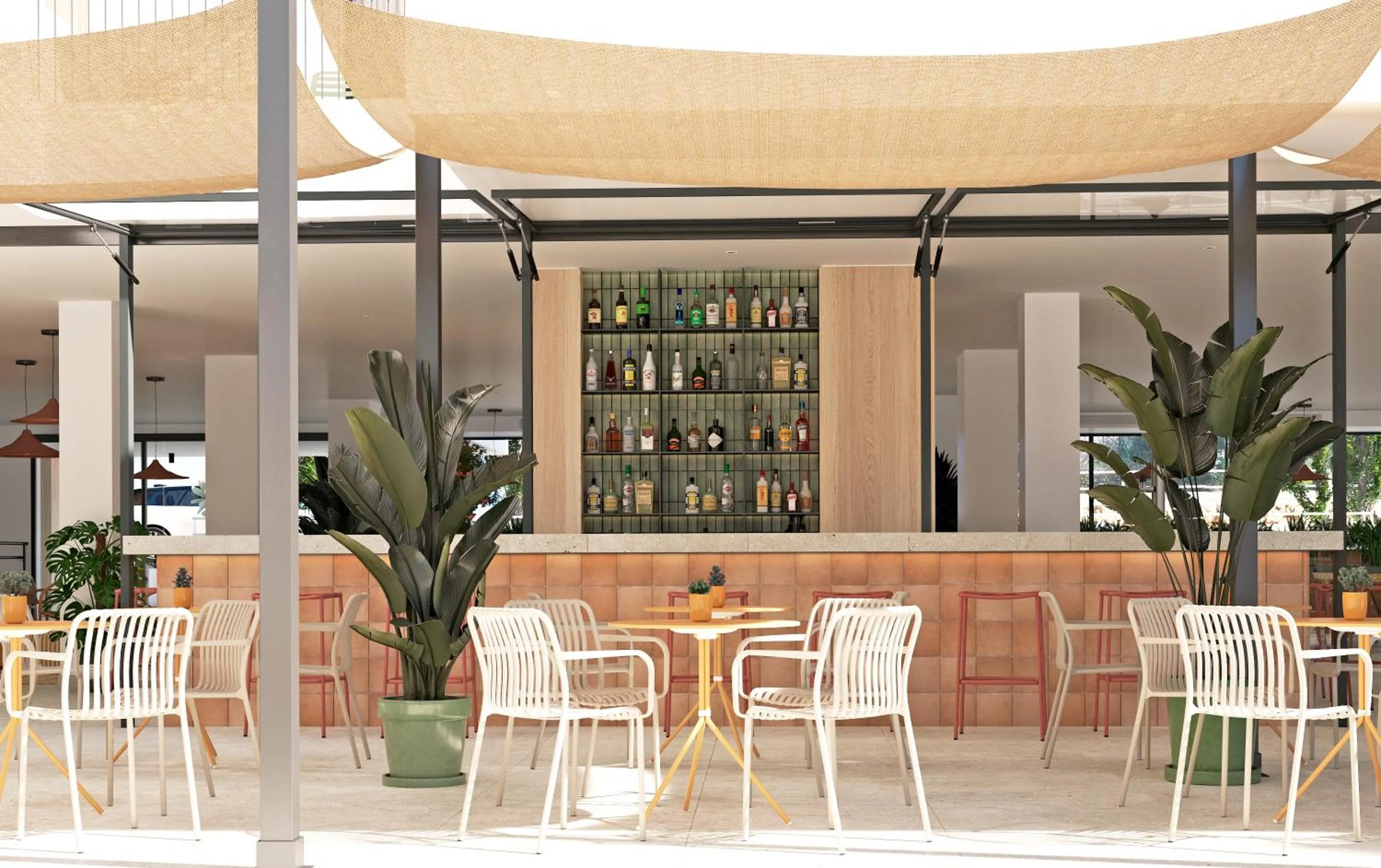 Lounge or bar in Tangerine by Honne Hotels - Adults Only