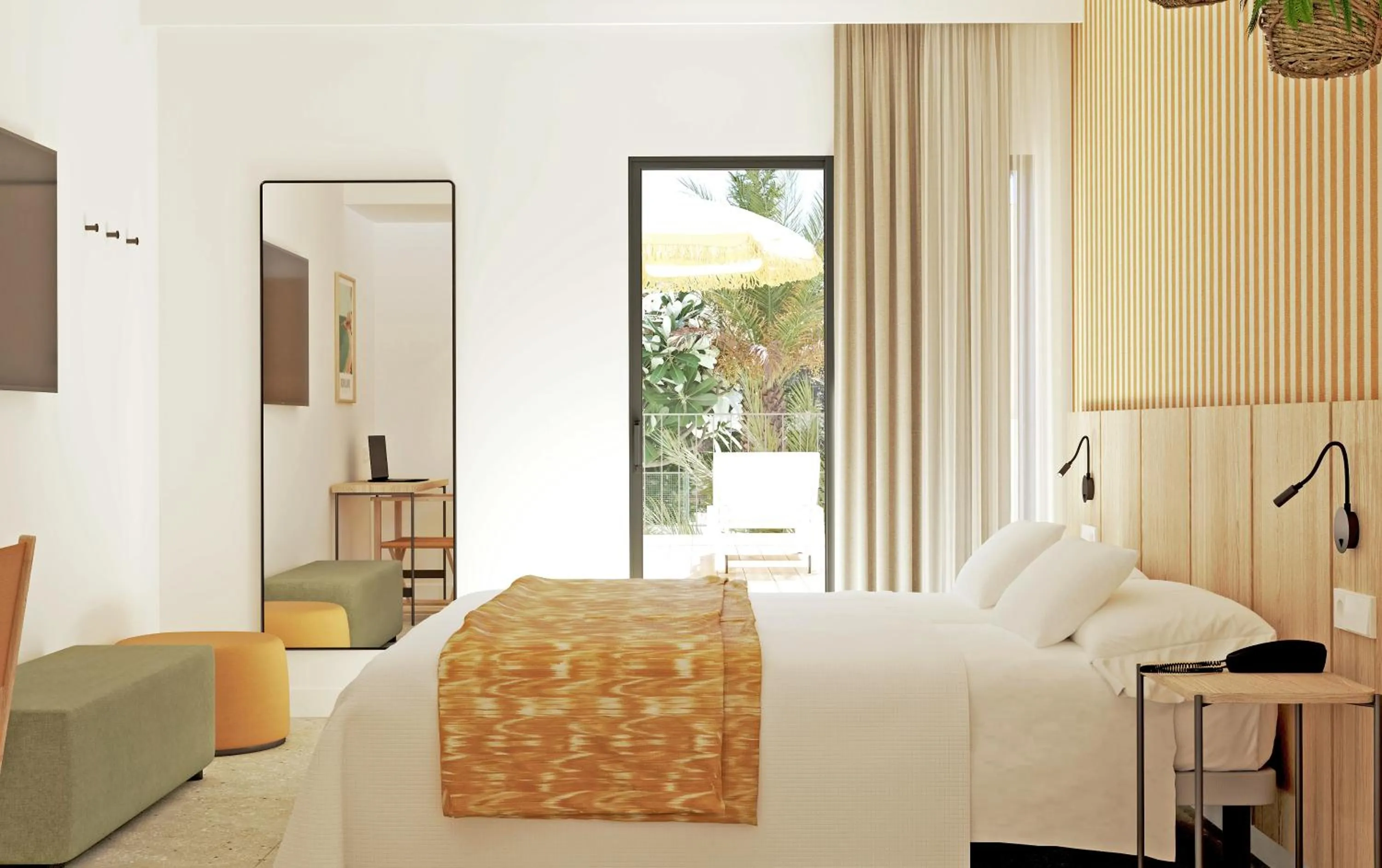 Photo of the whole room, Bed in Tangerine by Honne Hotels - Adults Only
