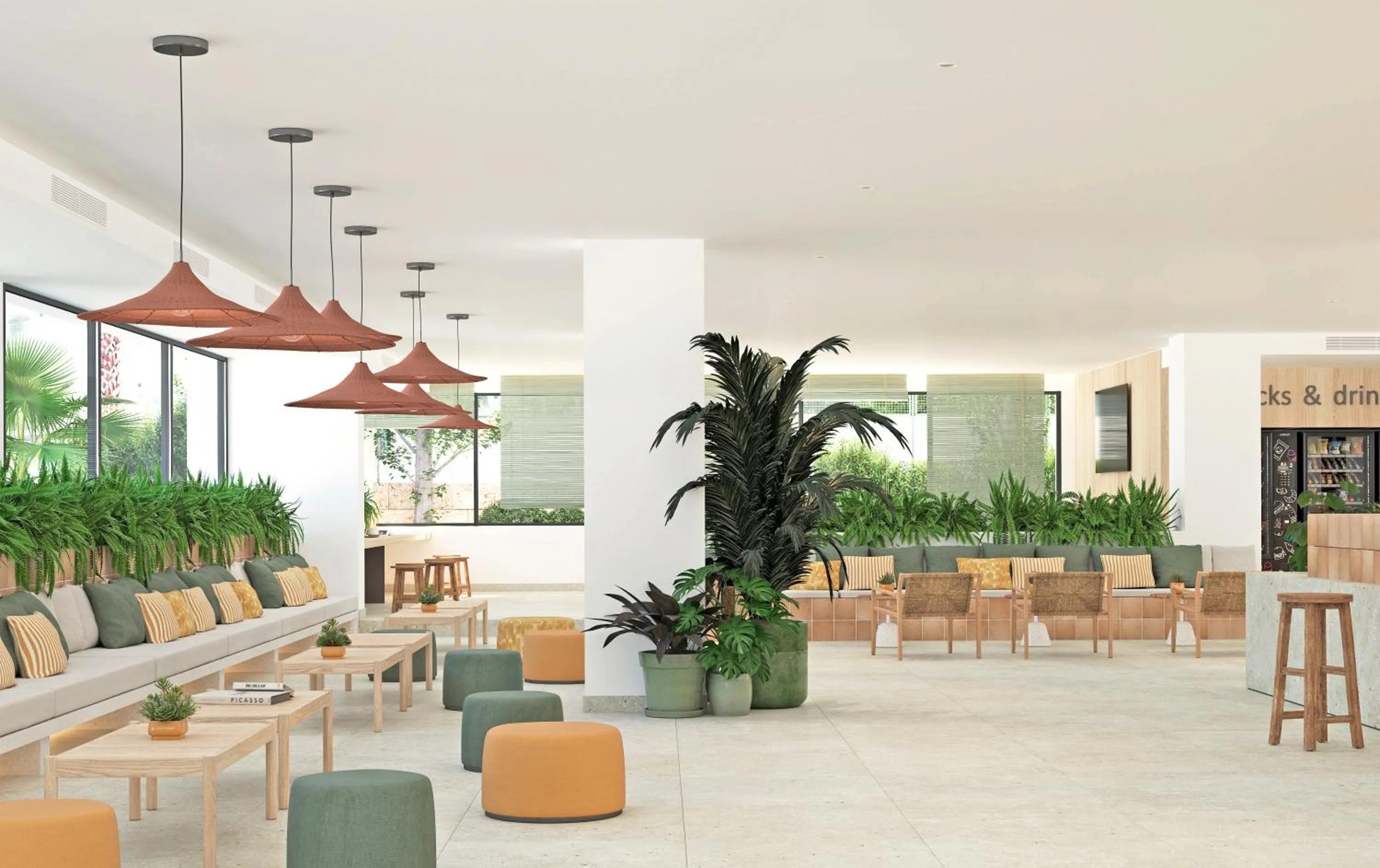 Lounge or bar in Tangerine by Honne Hotels - Adults Only