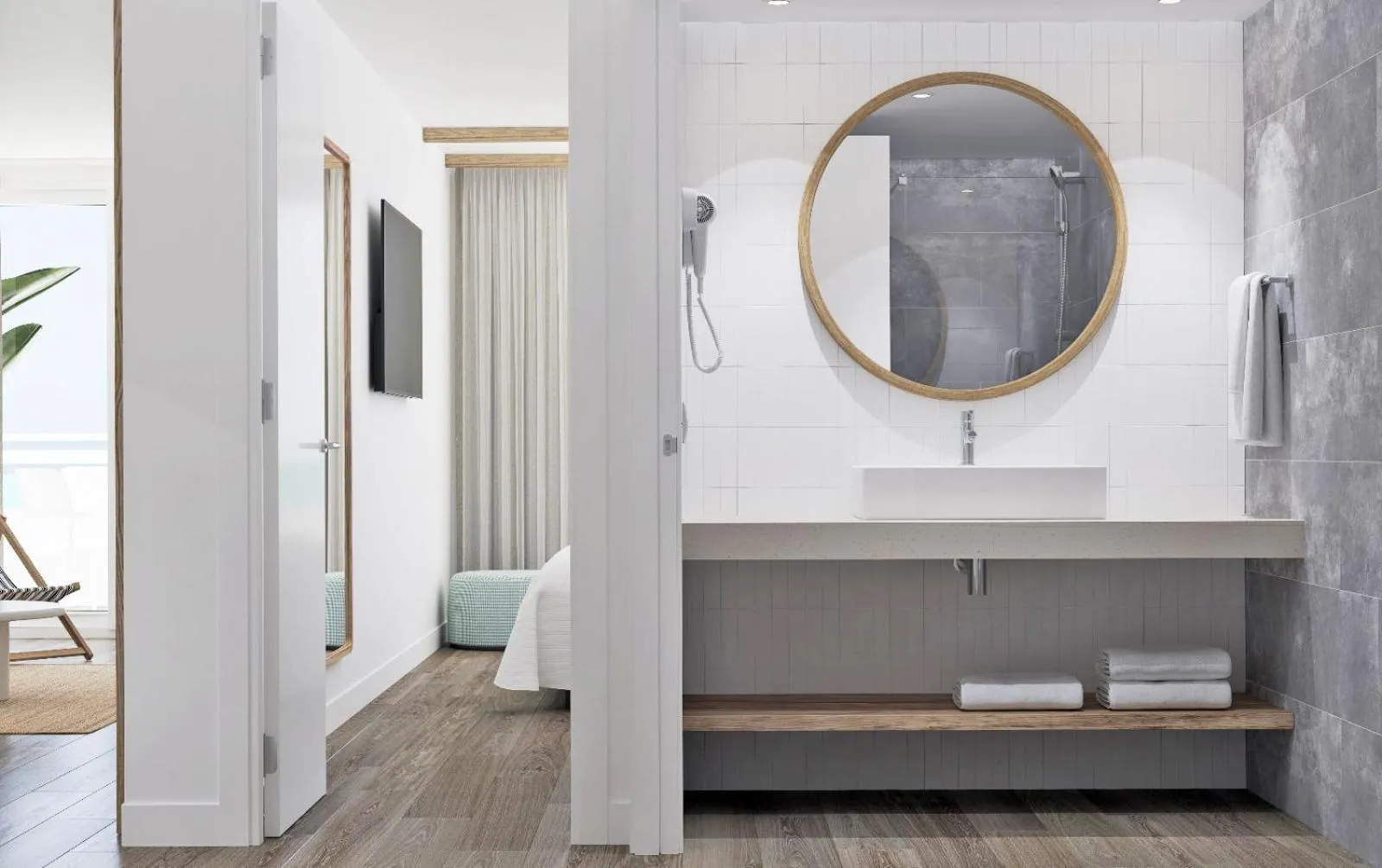 Bathroom in HSM Sandalo Beach