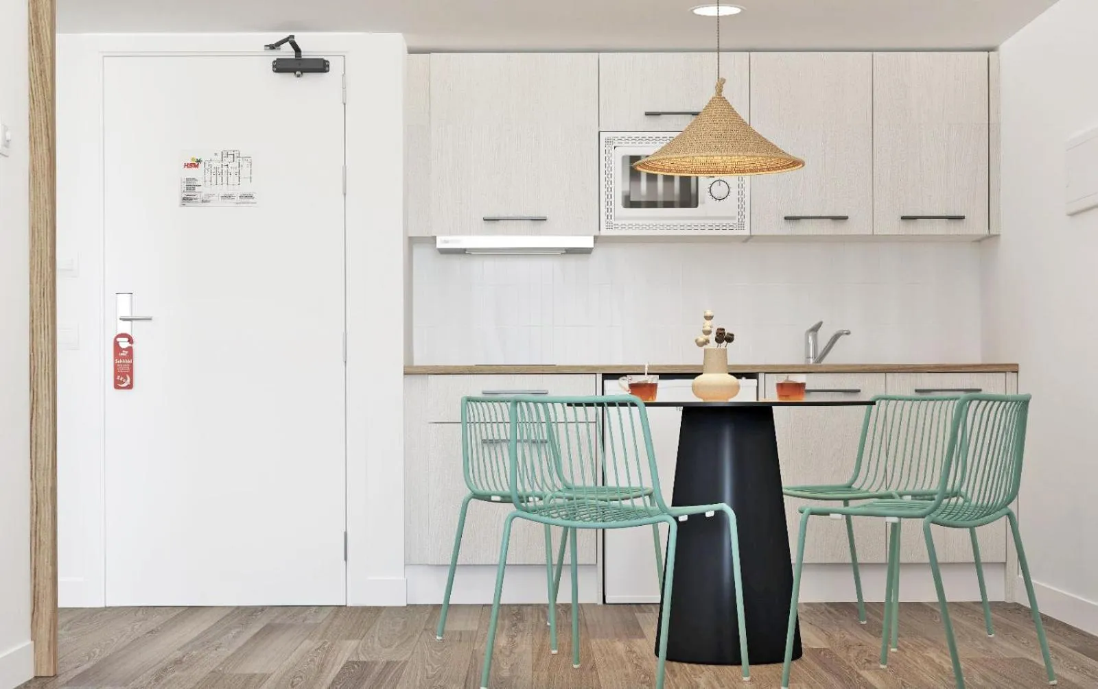 Kitchen or kitchenette in HSM Sandalo Beach