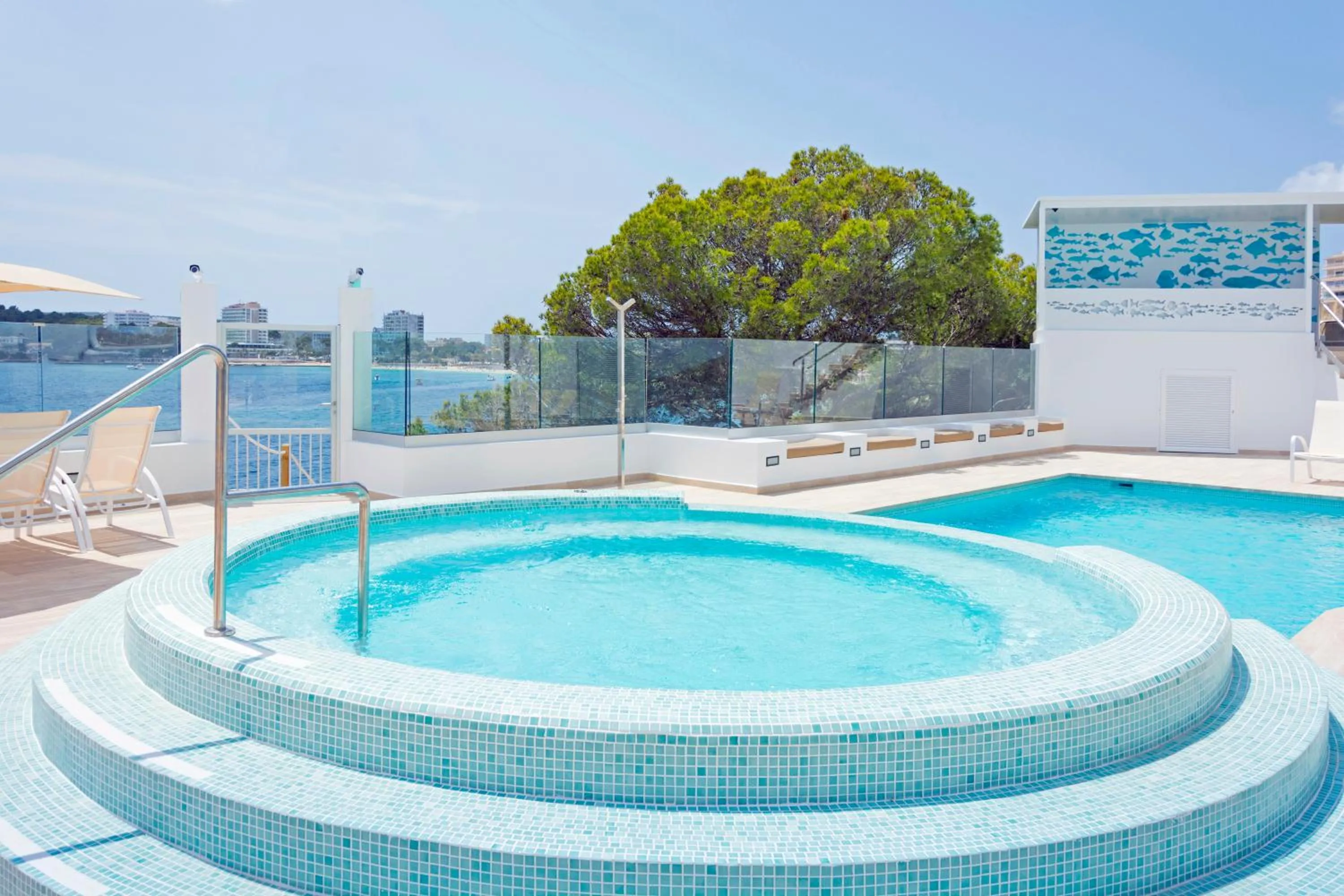 Pool view in HSM Sandalo Beach