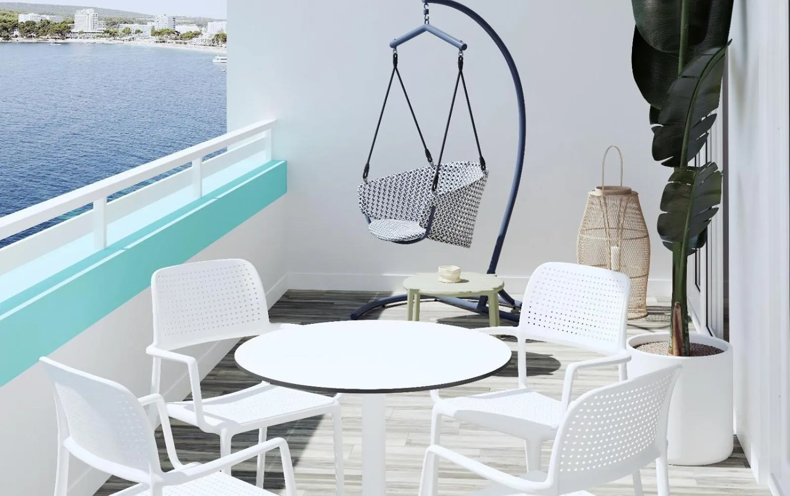 Balcony/Terrace in HSM Sandalo Beach