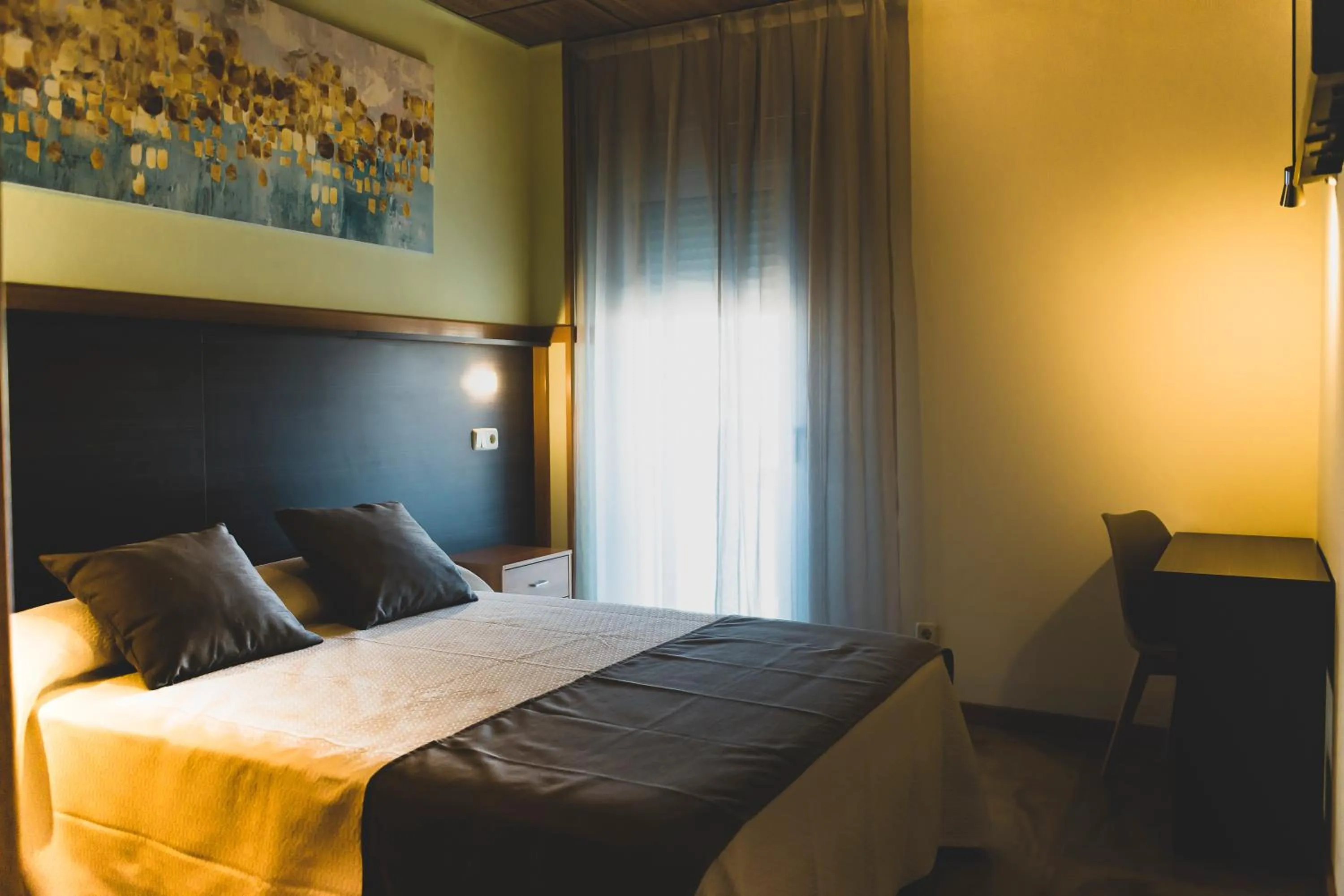 Photo of the whole room, Bed in HOSTAL NOGUERAS 3
