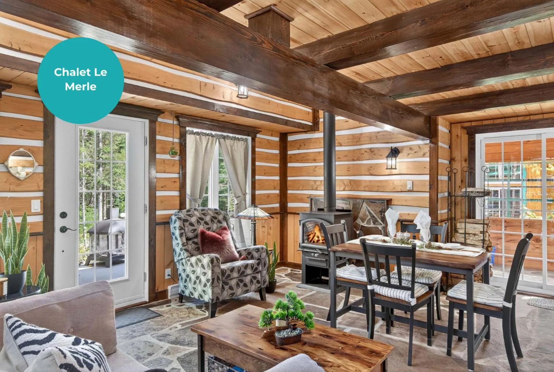 Domaine Rivière Sacacomie Chalets et Bed and Breakfast -Manoir Canergie