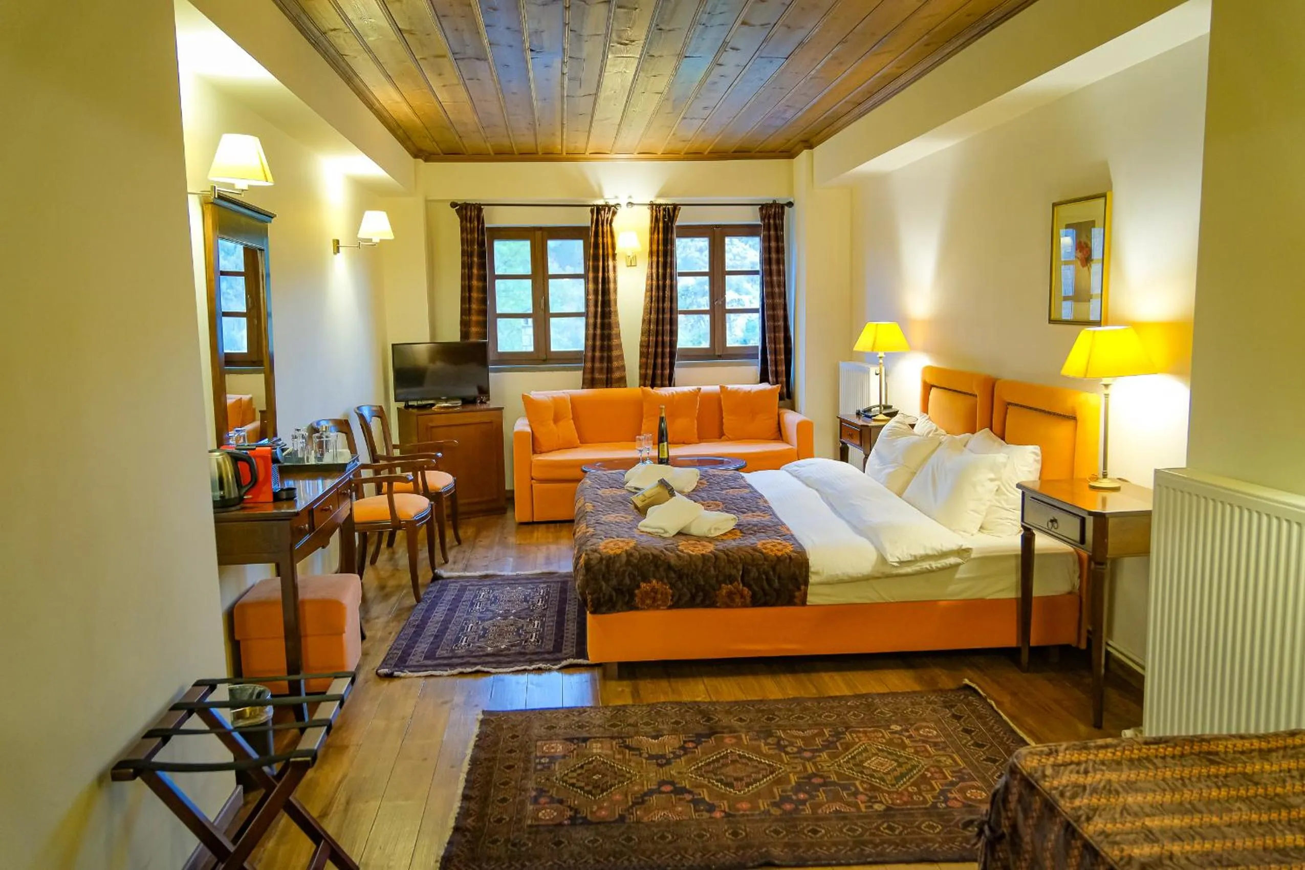 Bed in Kipi Mountain Resort