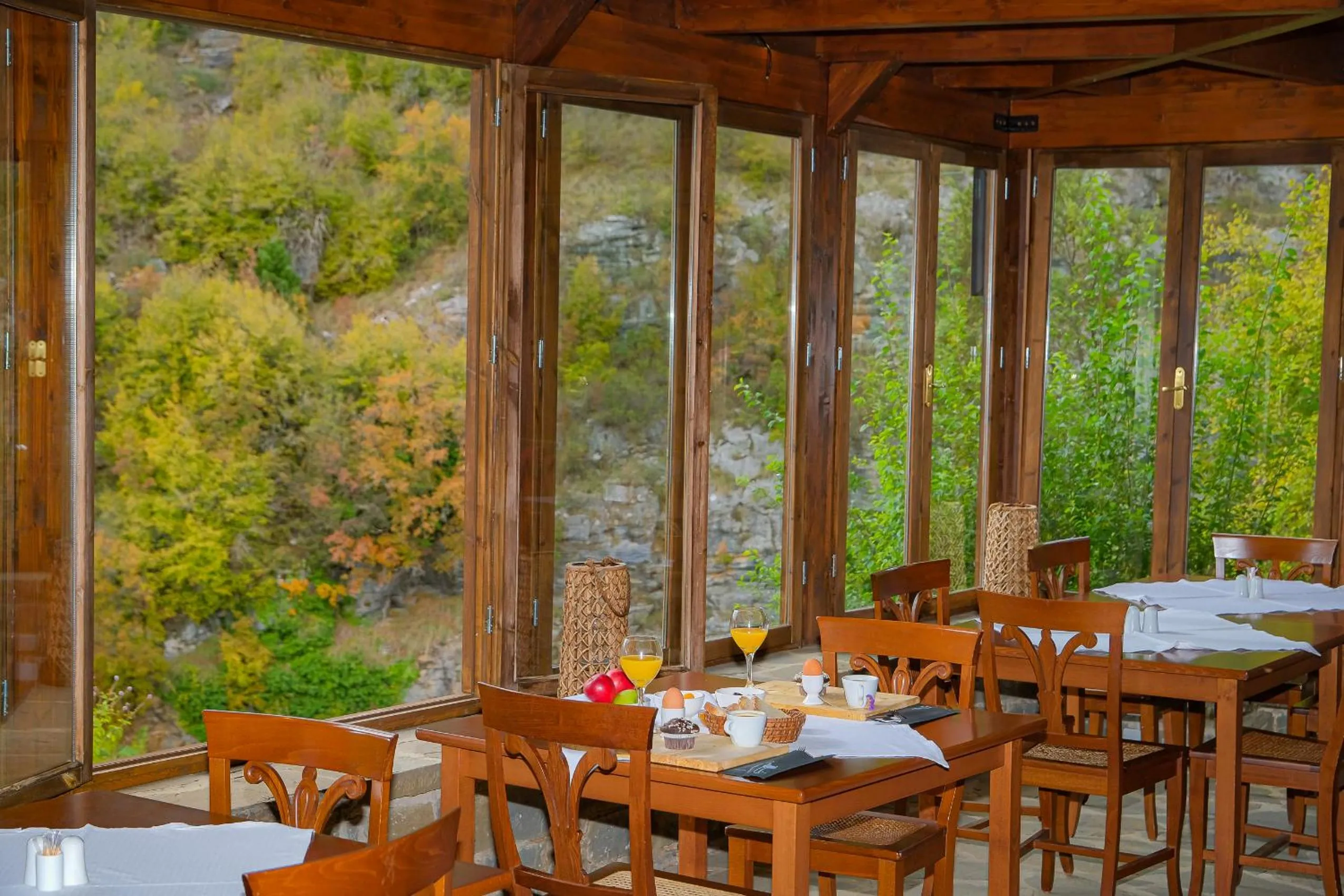 Patio in Kipi Mountain Resort