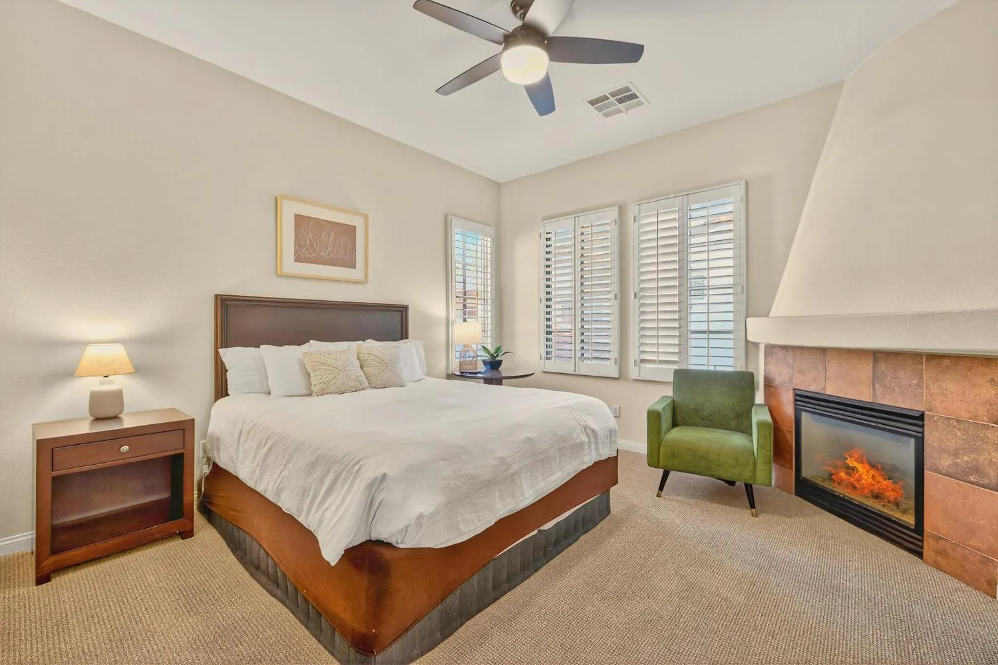 Bed in LV217 Superb 2 Bedroom Overlooking the Lap Pool