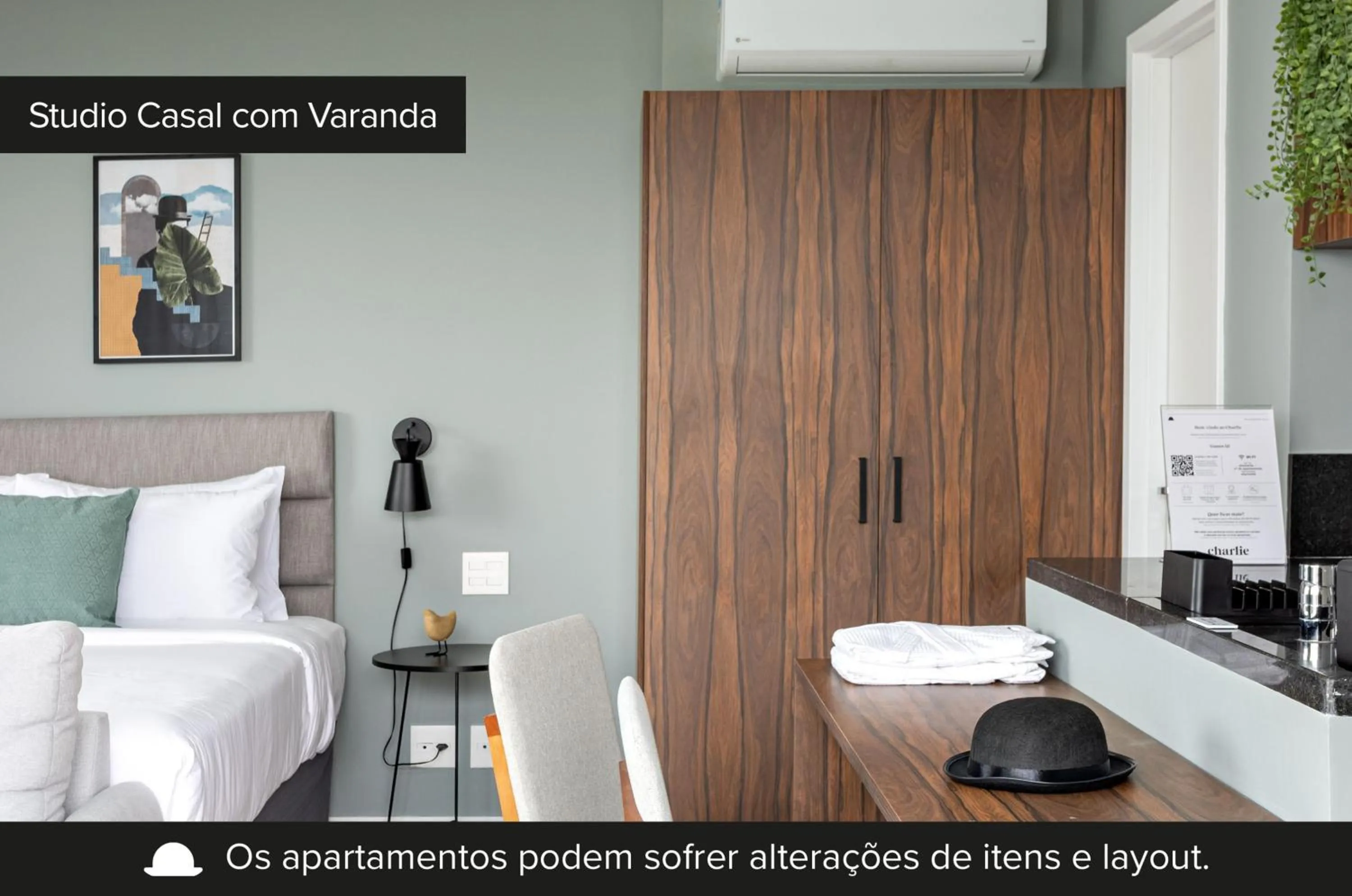 Bed in Charlie Jockey Pinheiros