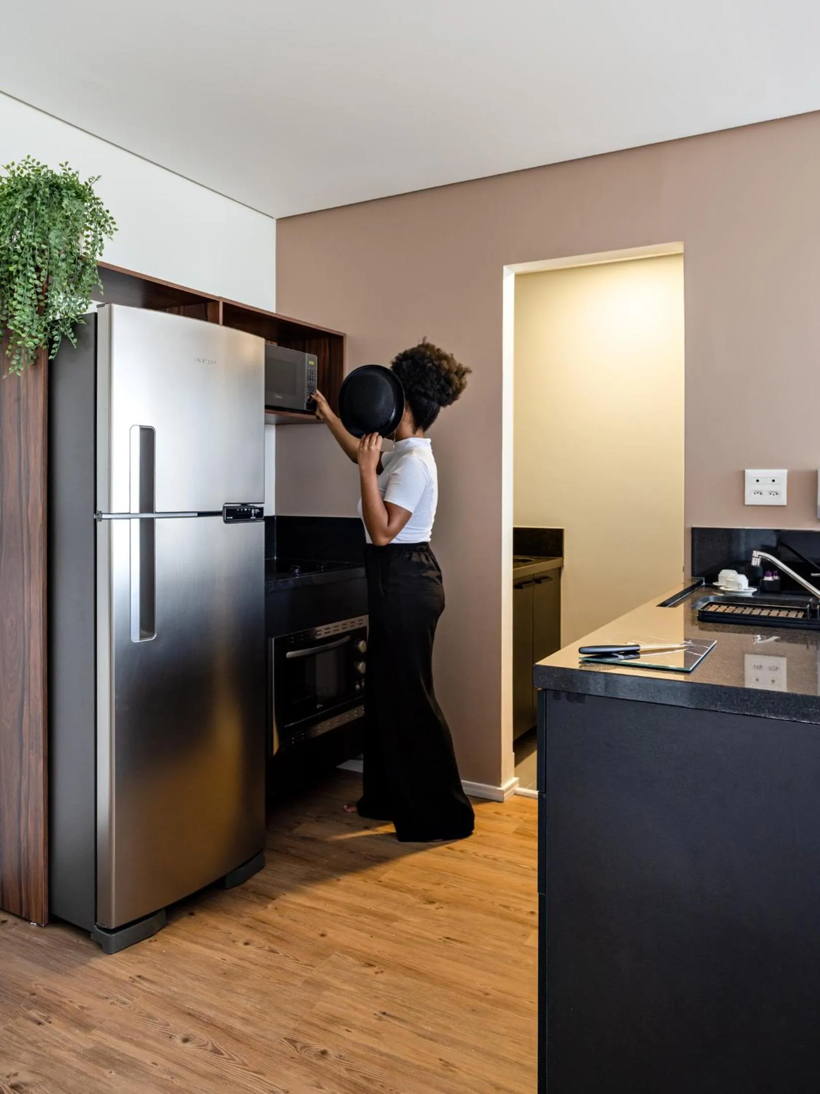 Kitchen or kitchenette in Charlie Jockey Pinheiros