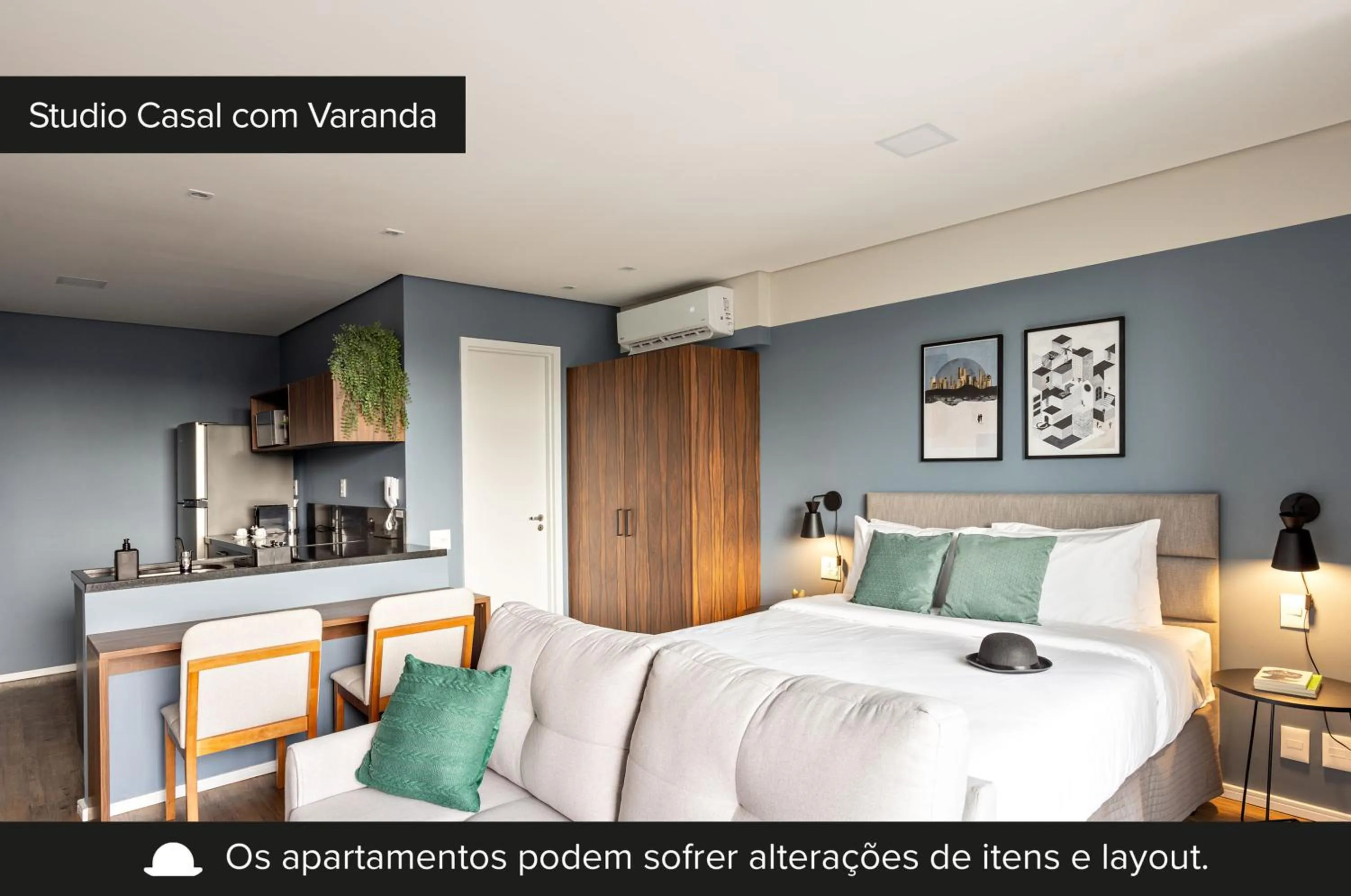 Bed in Charlie Jockey Pinheiros