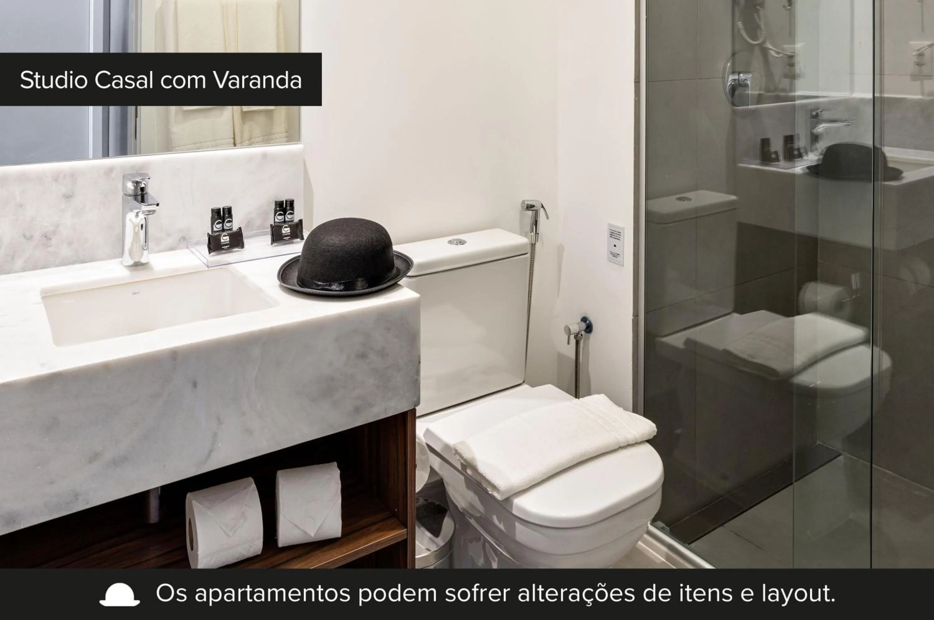 Shower in Charlie Jockey Pinheiros