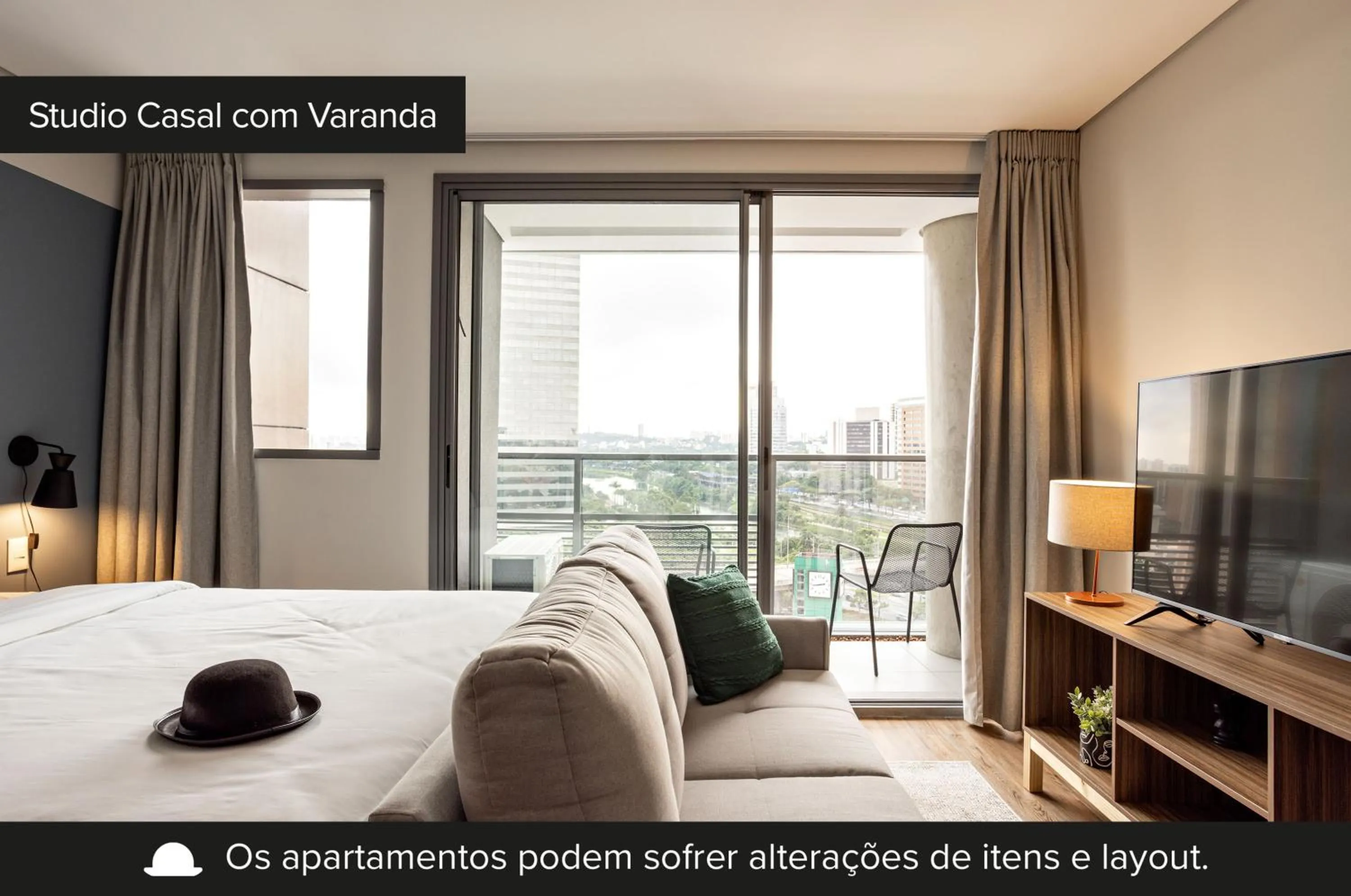 Bed in Charlie Jockey Pinheiros