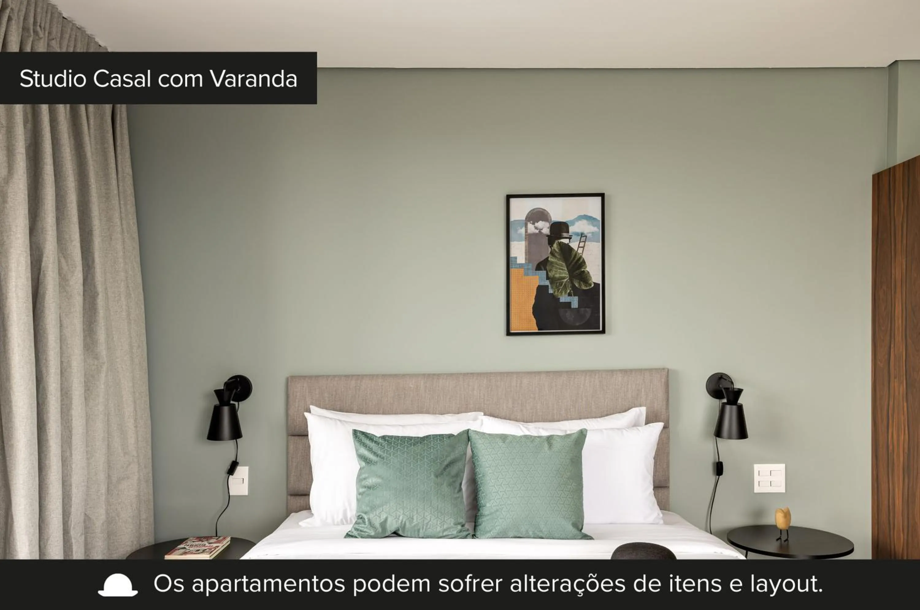 Bed in Charlie Jockey Pinheiros