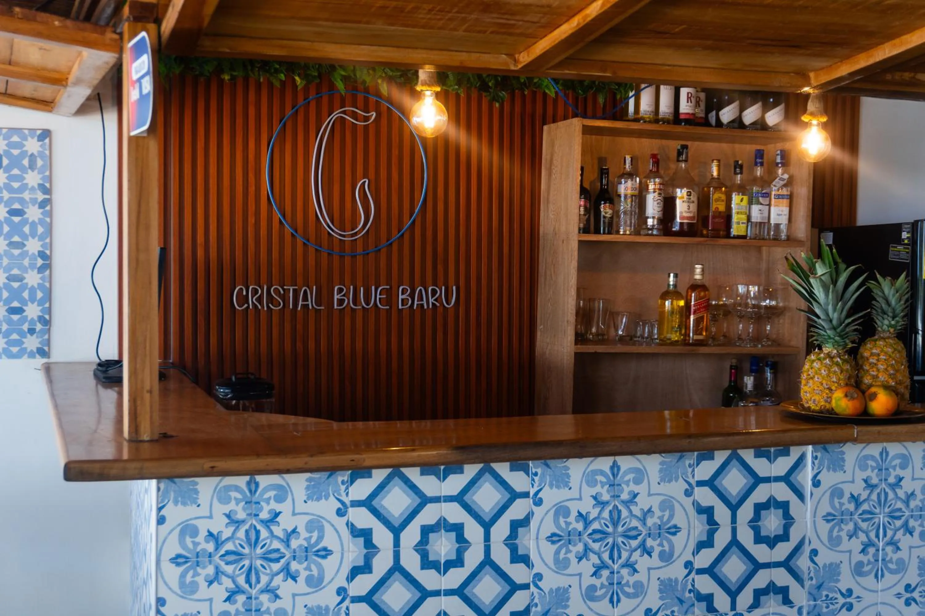 Lounge or bar in Cristal Blue Barú