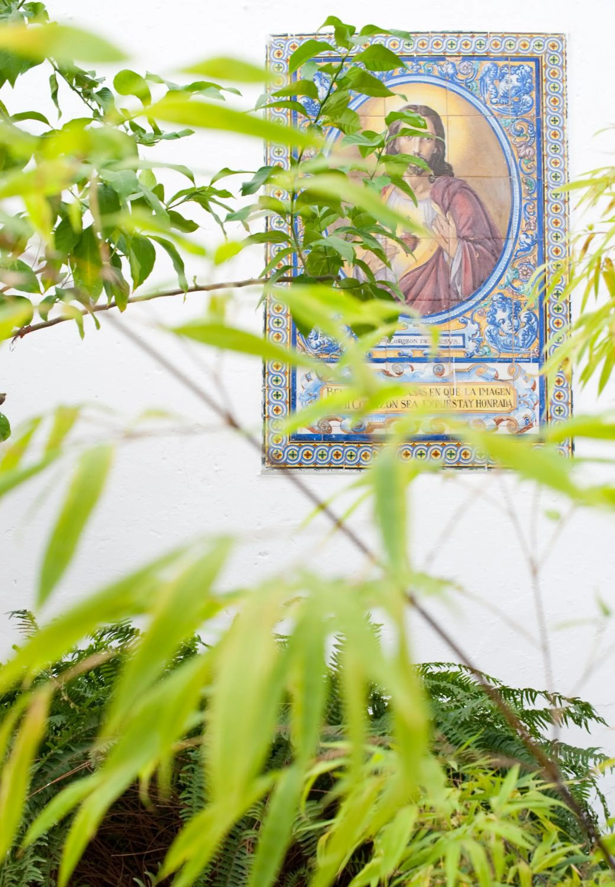 Decorative detail in Hotel Alcántara