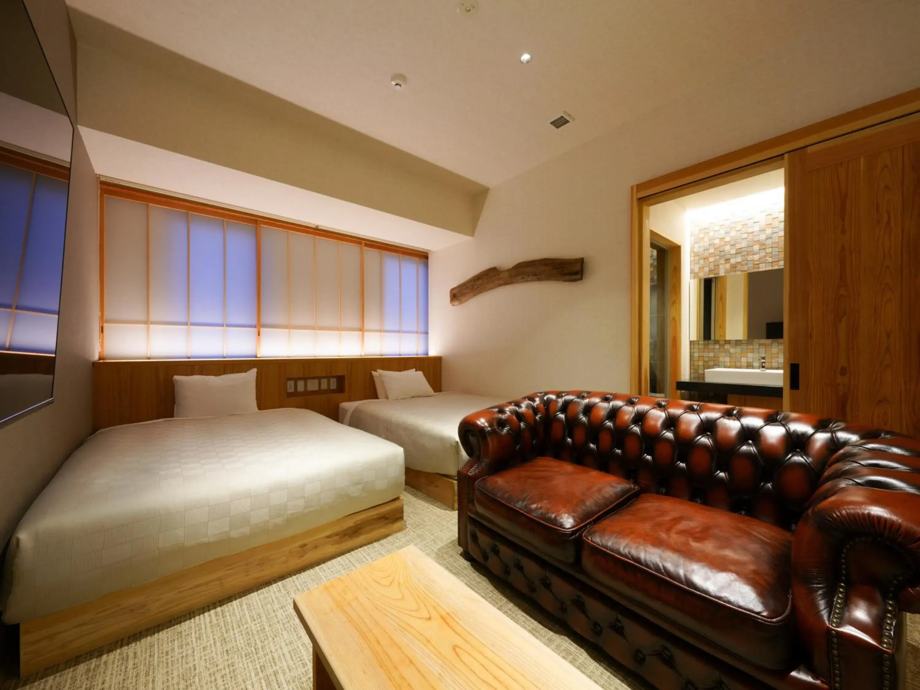 Standard Twin Room in MURE Beppu Standard Twin Room in MURE Beppu