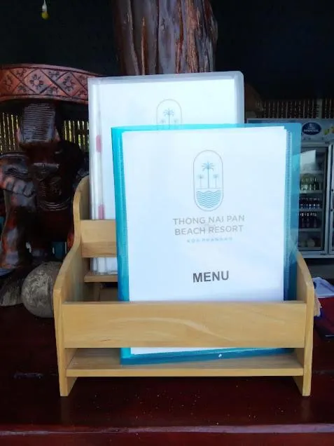 Food and drinks in Thong Nai Pan Beach Resort