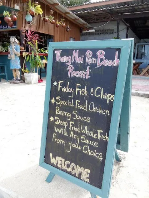 Restaurant/places to eat in Thong Nai Pan Beach Resort