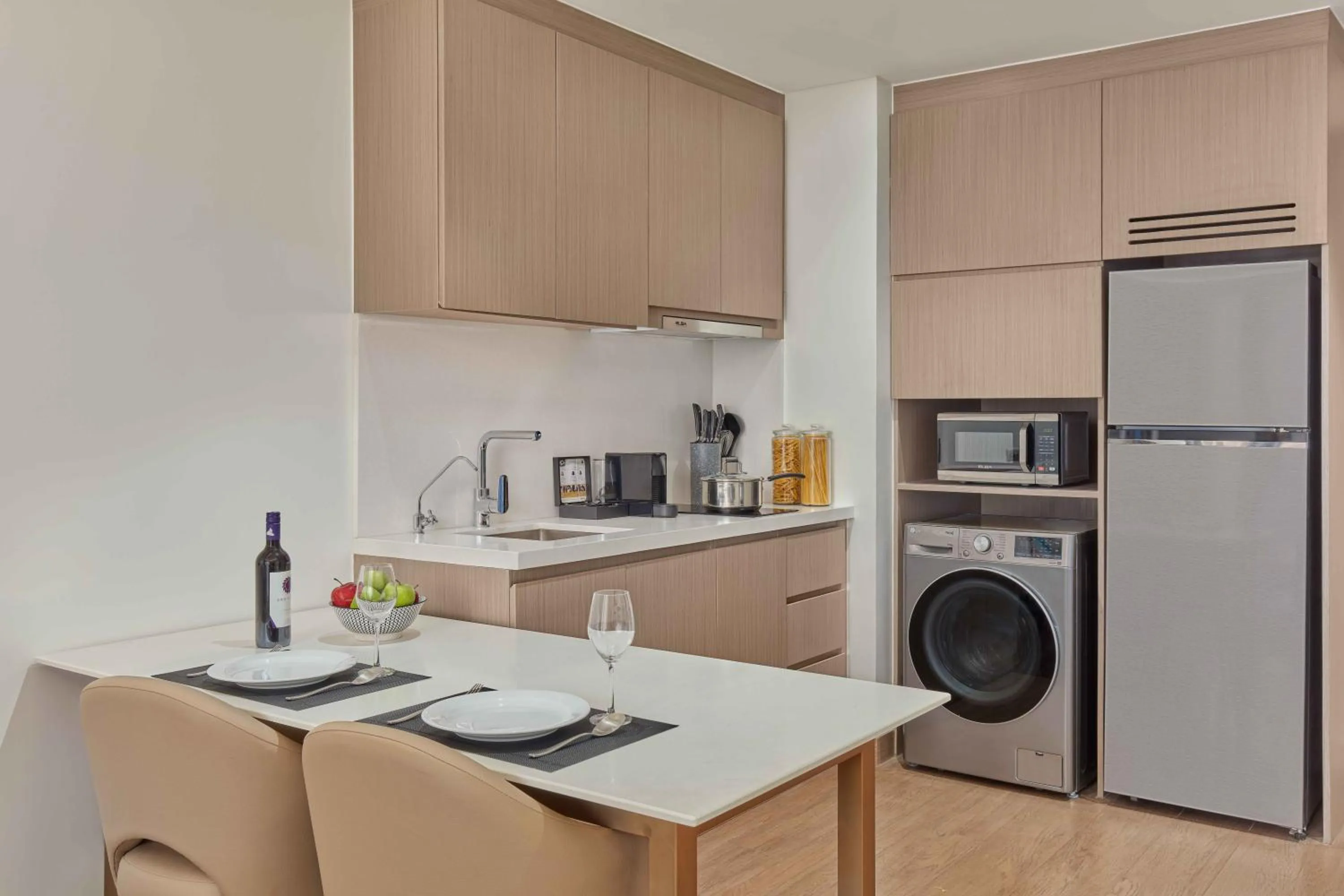 Dining area in Lanson Place Mall of Asia Manila