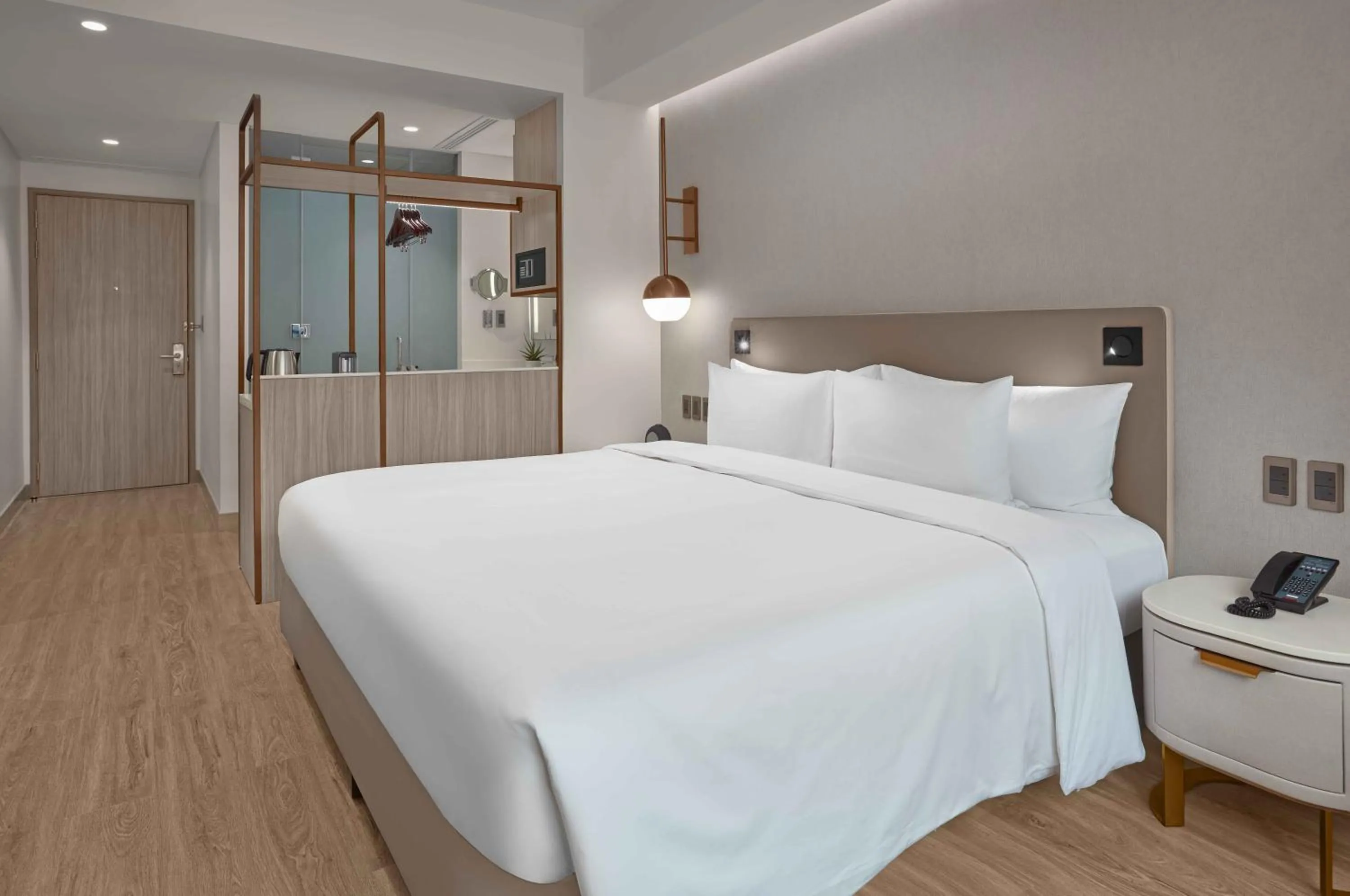 Bedroom, Bed in Lanson Place Mall of Asia Manila