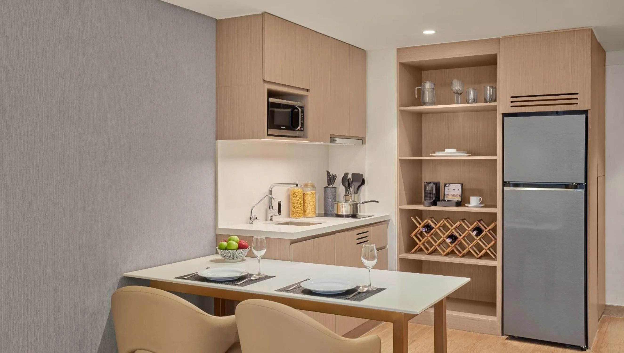 Kitchen or kitchenette in Lanson Place Mall of Asia Manila