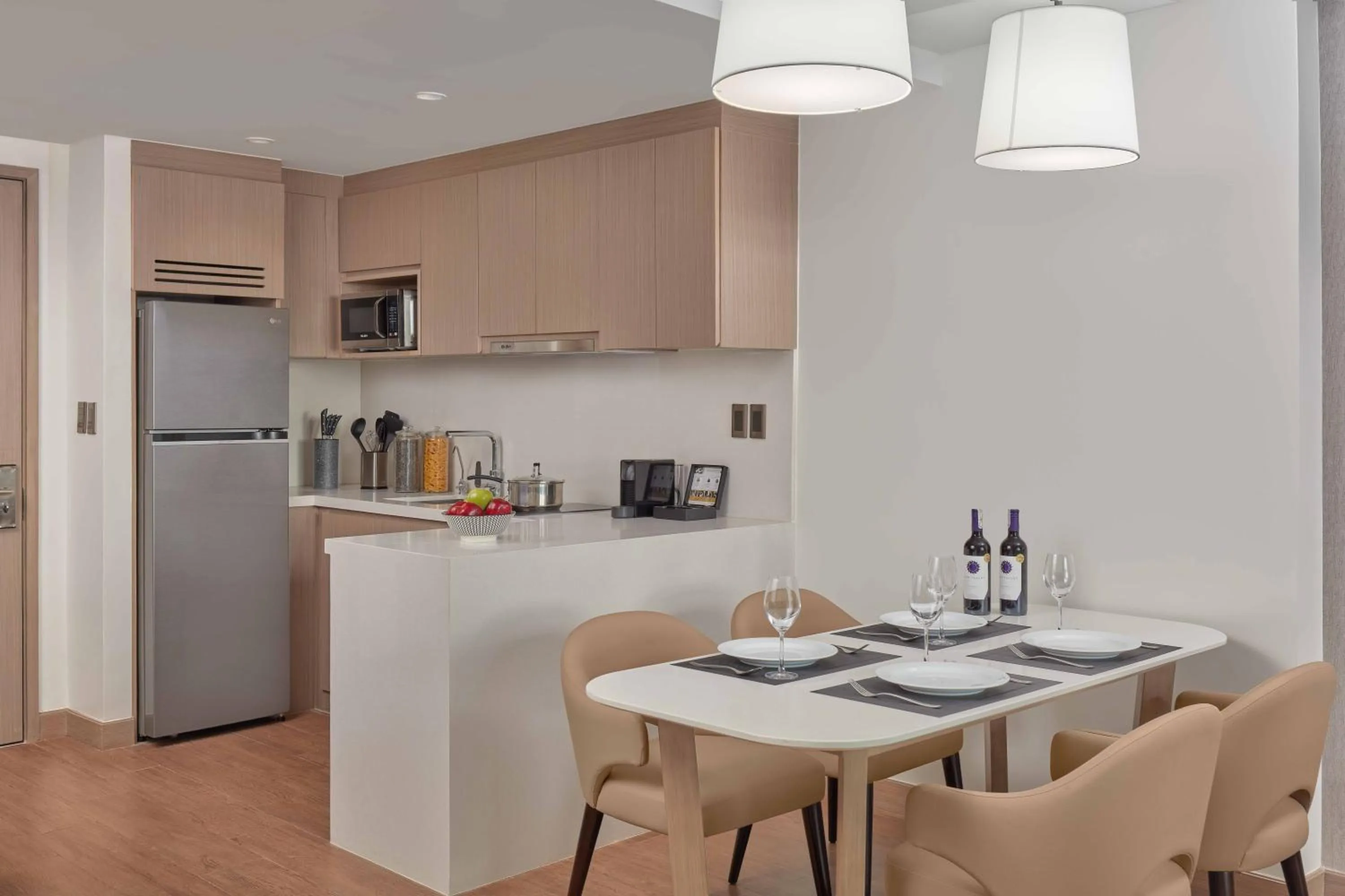 Dining area in Lanson Place Mall of Asia Manila