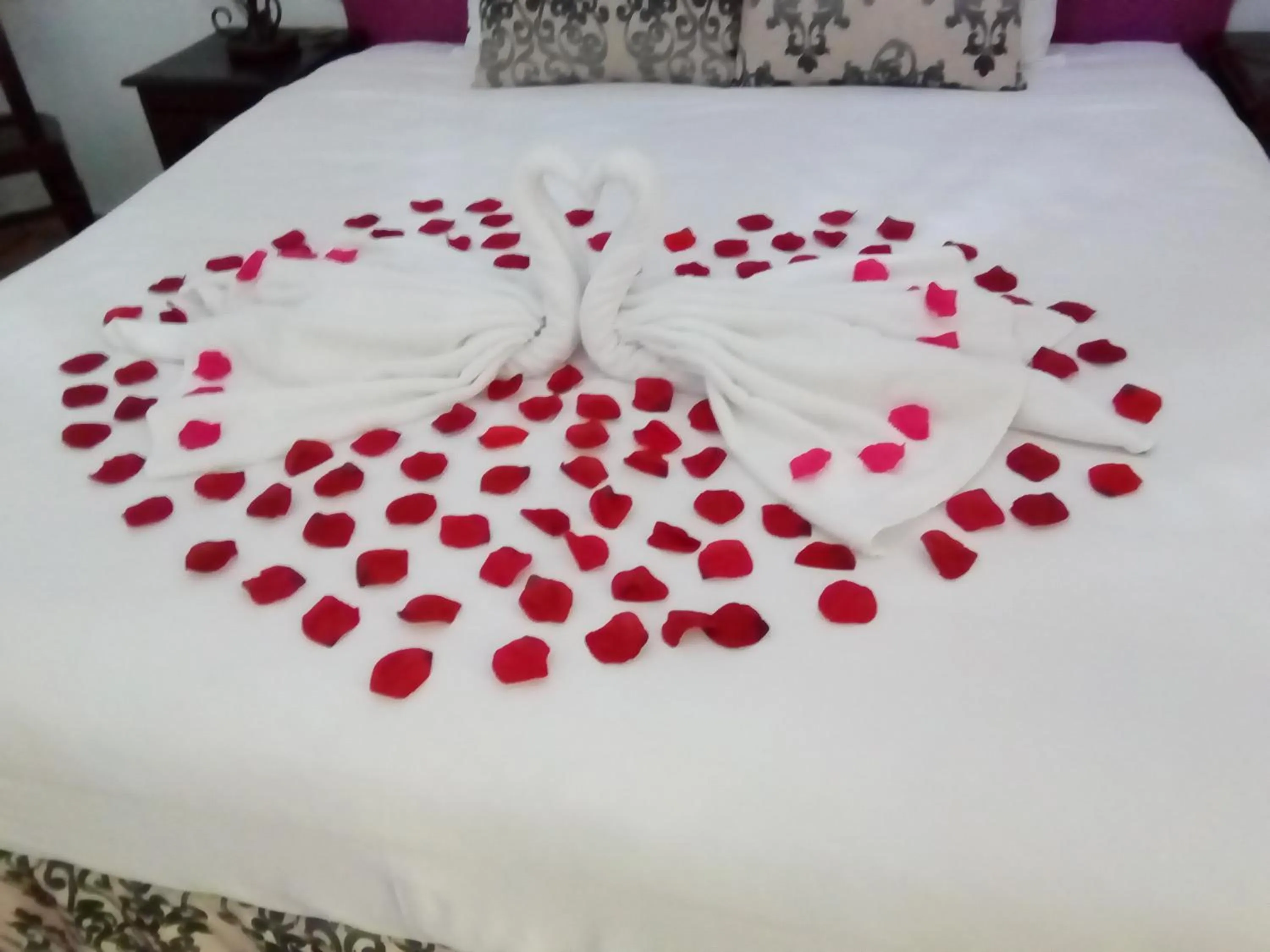 Bed in Hotel Andalou