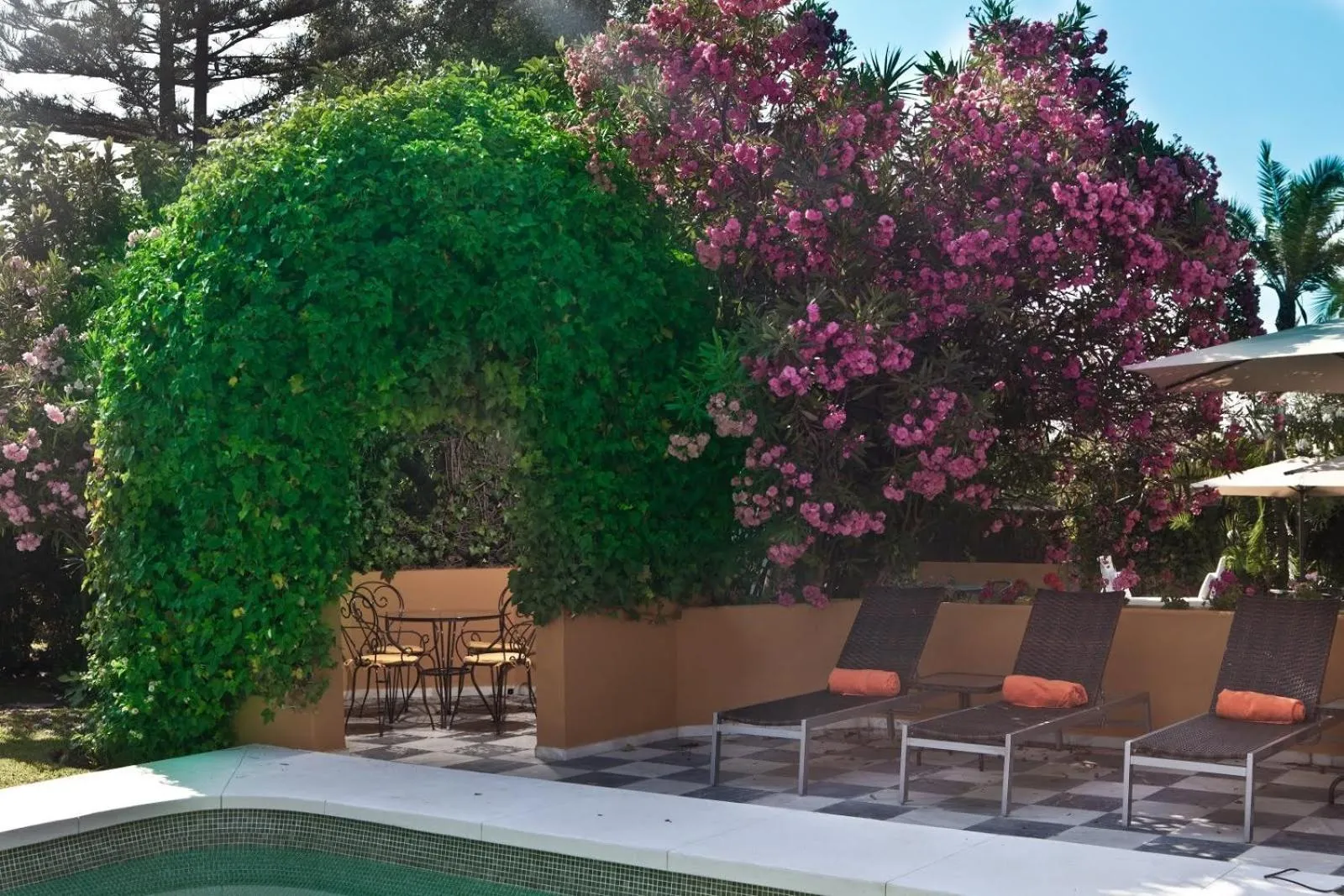 Garden in Family hotel Al- Ana Marbella