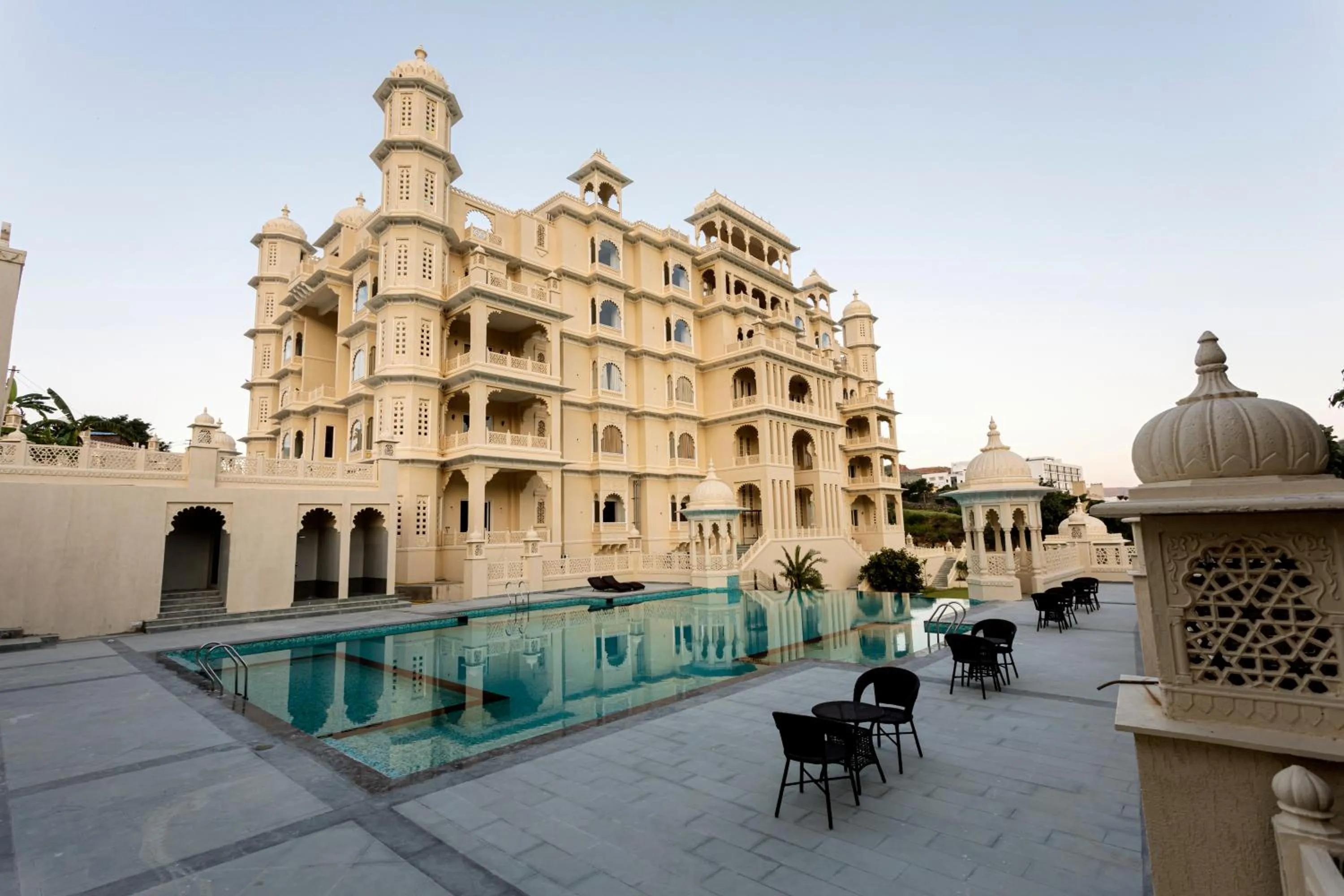 Pool view in Rawla Sagrun kumbhalgarh