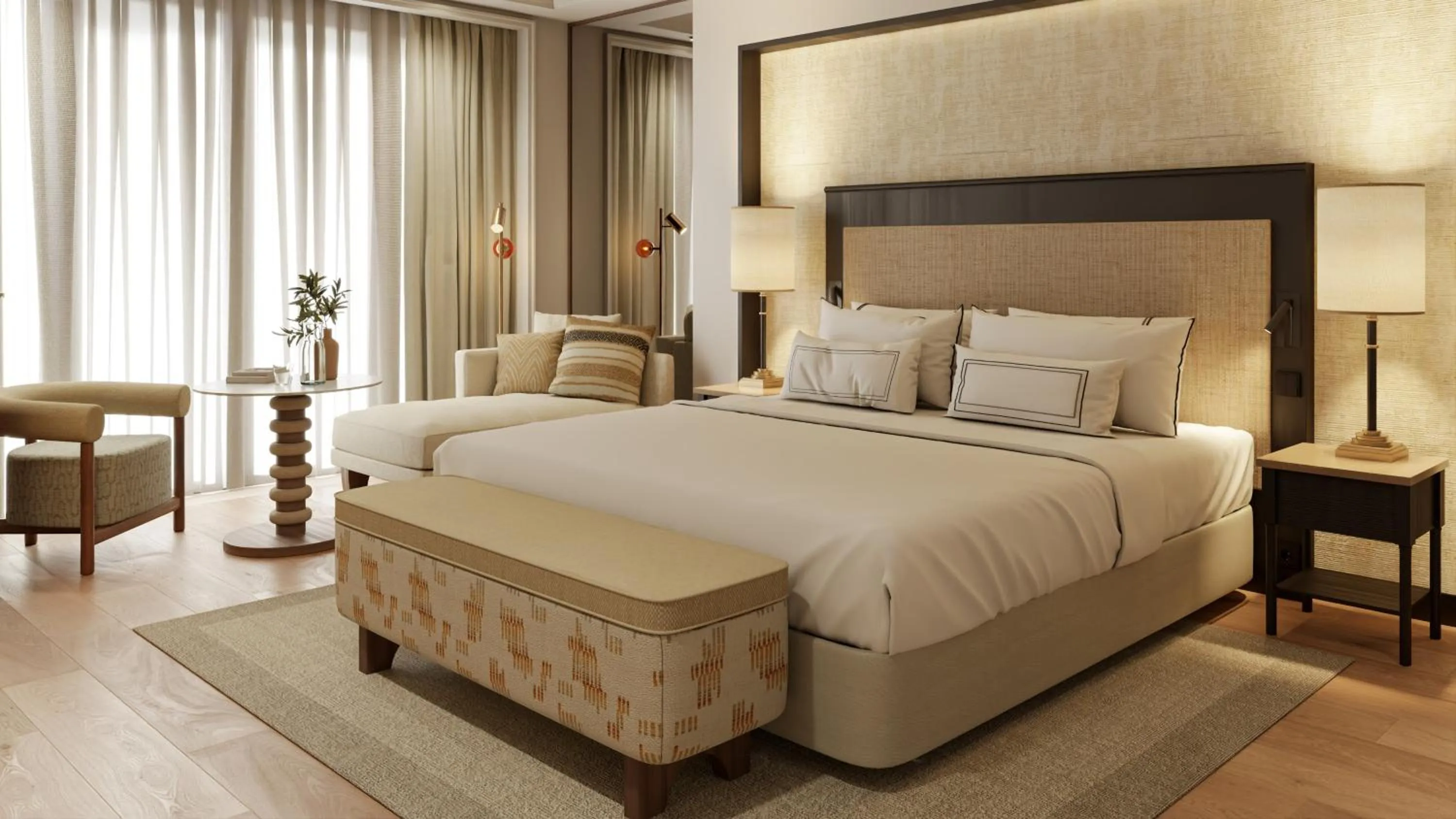 Bedroom, Bed in Hacienda del Mar member of Meliá Collection