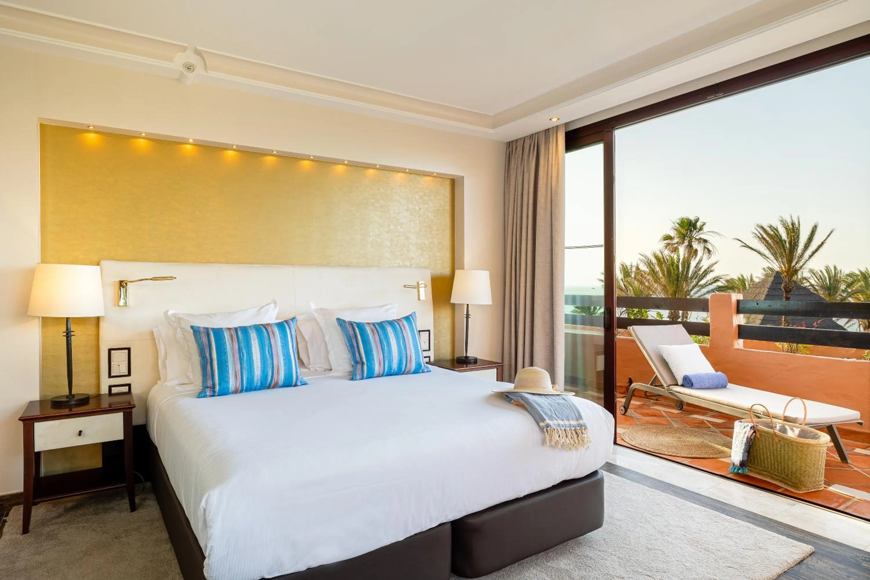 View (from property/room), Bed in Kempinski Hotel Bahía Beach Resort & Spa