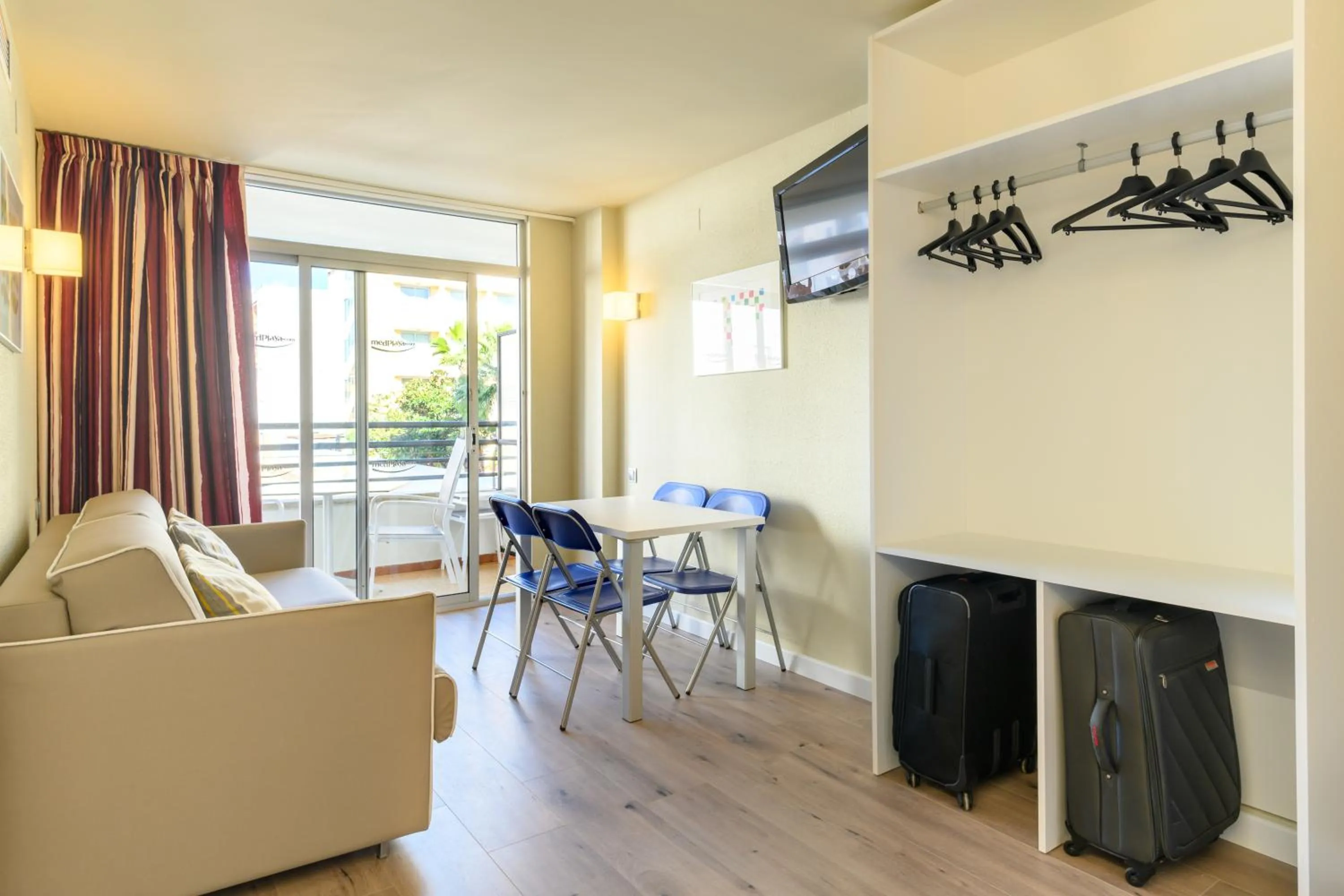 Balcony/Terrace in Medplaya Aparthotel Esmeraldas