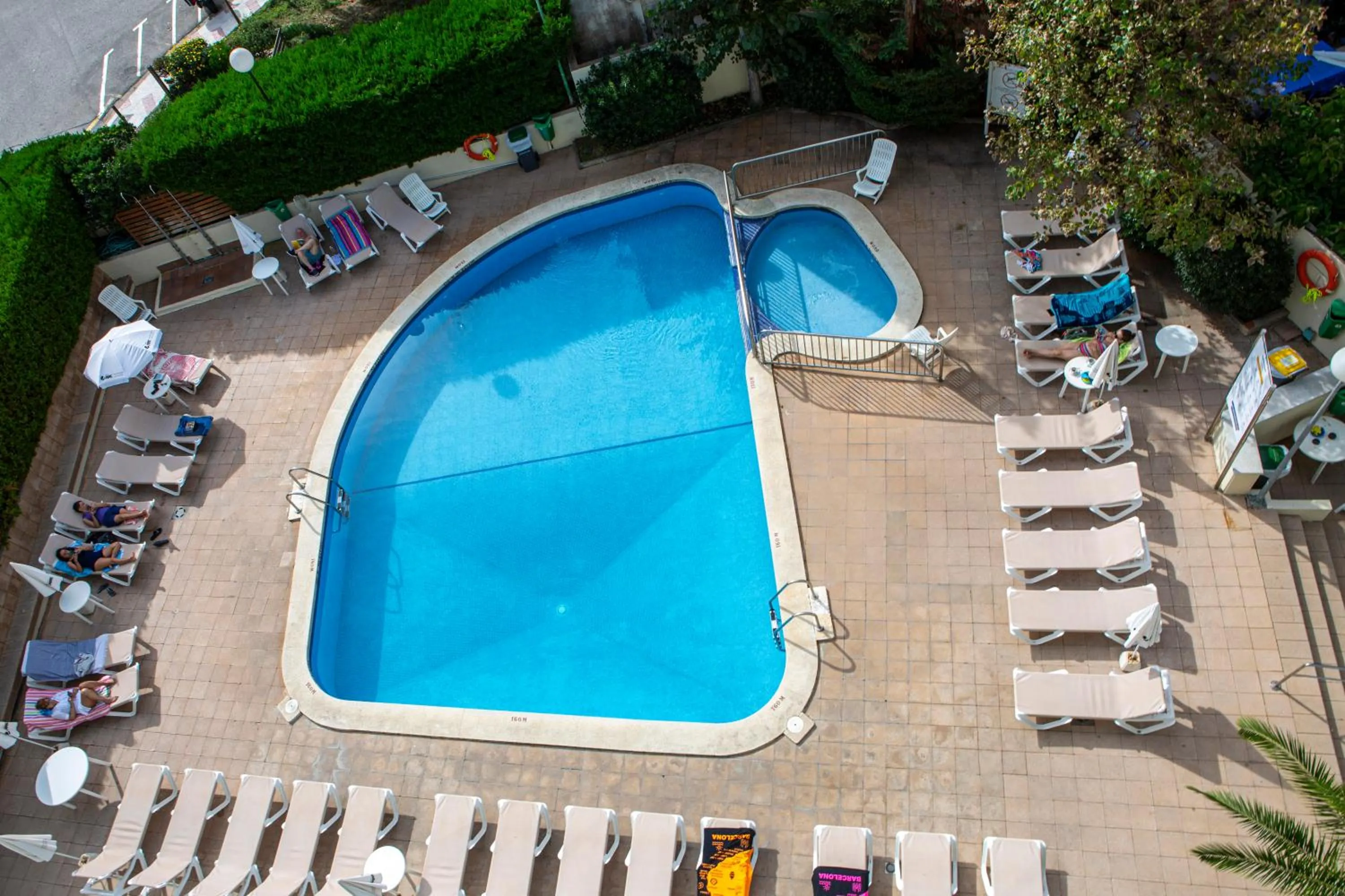 Pool view in Medplaya Aparthotel Esmeraldas