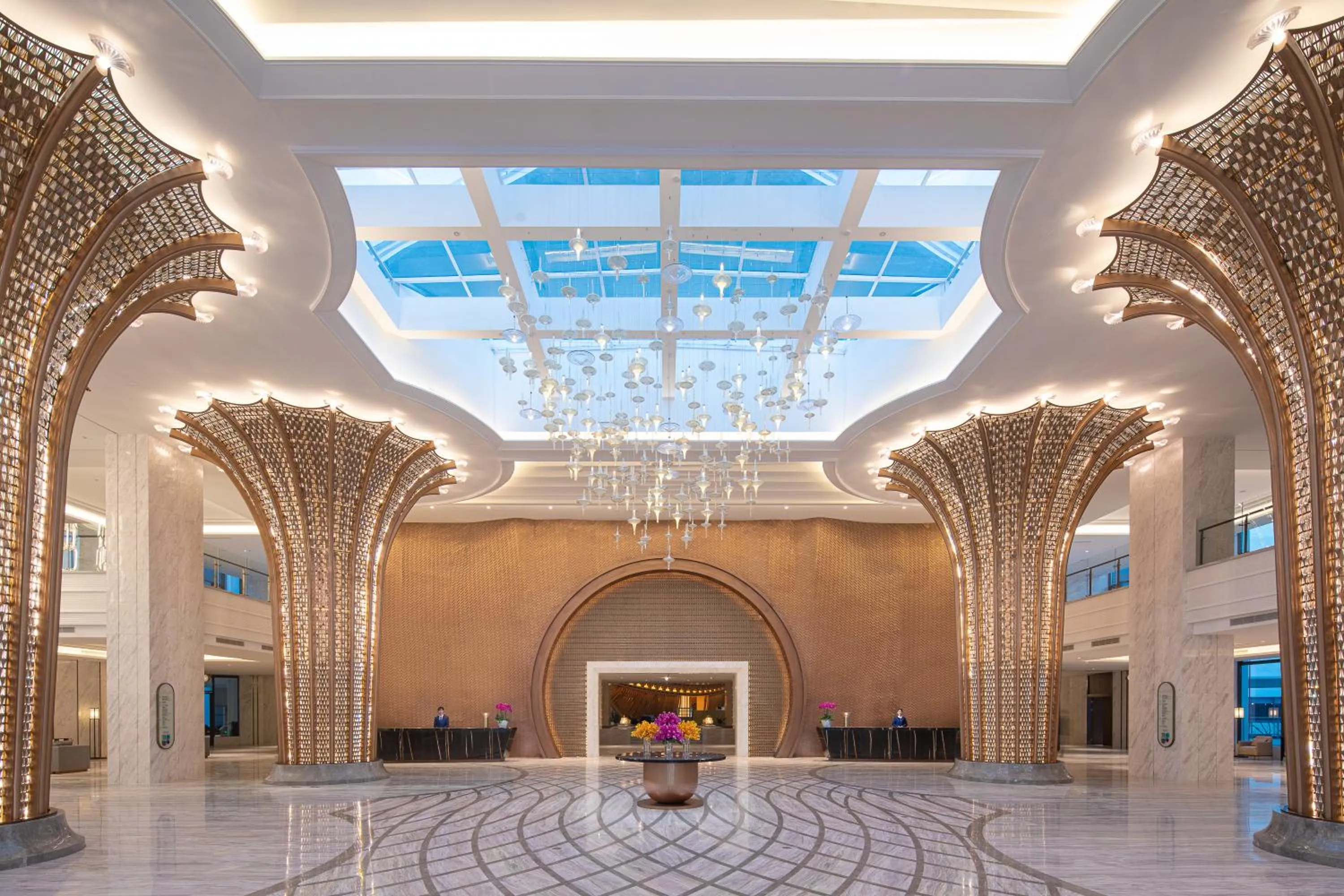 Lobby or reception in White Swan Hotel Taizhou