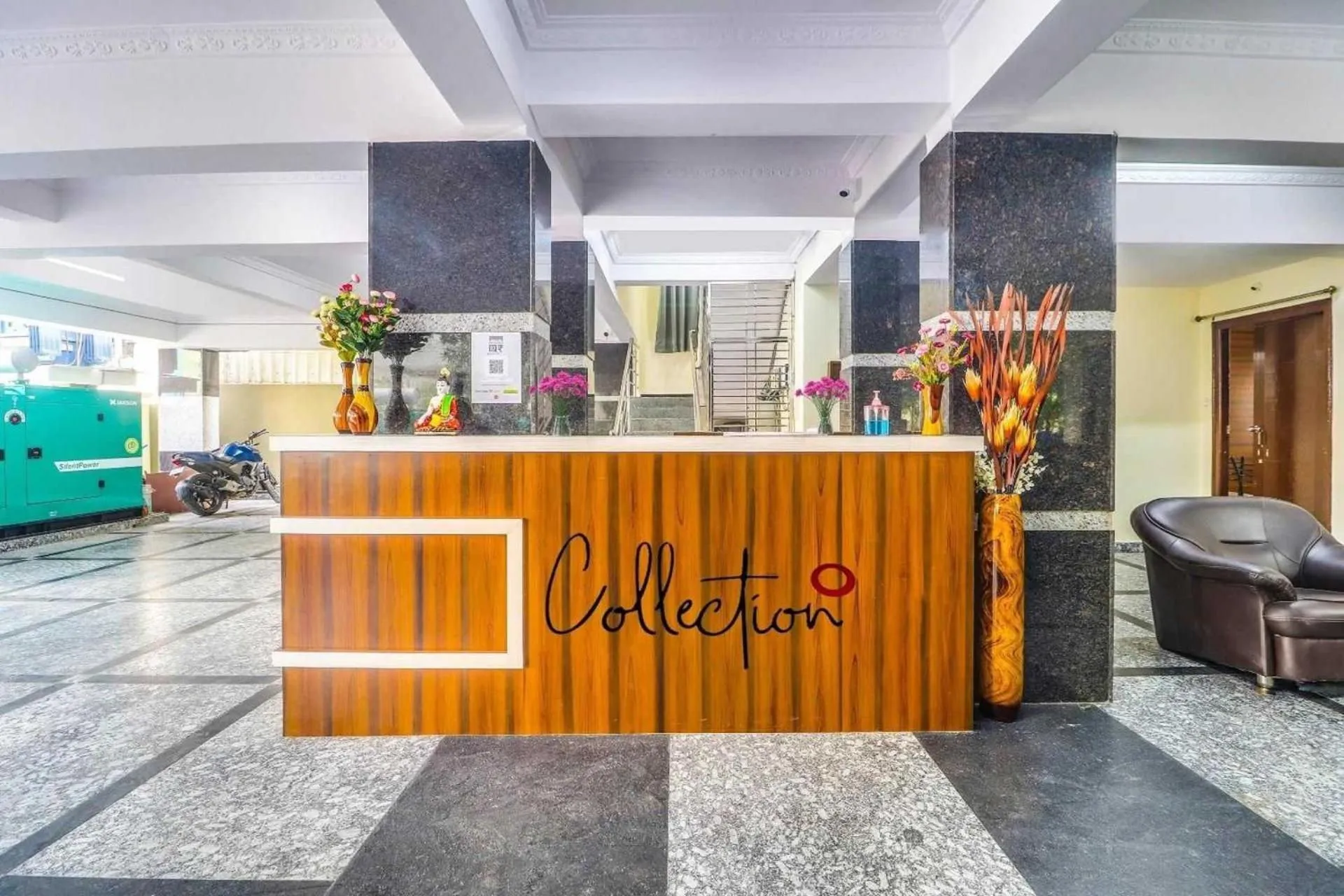 Lobby or reception in Collection O Rio Kondapur Near Rahavendra Colony