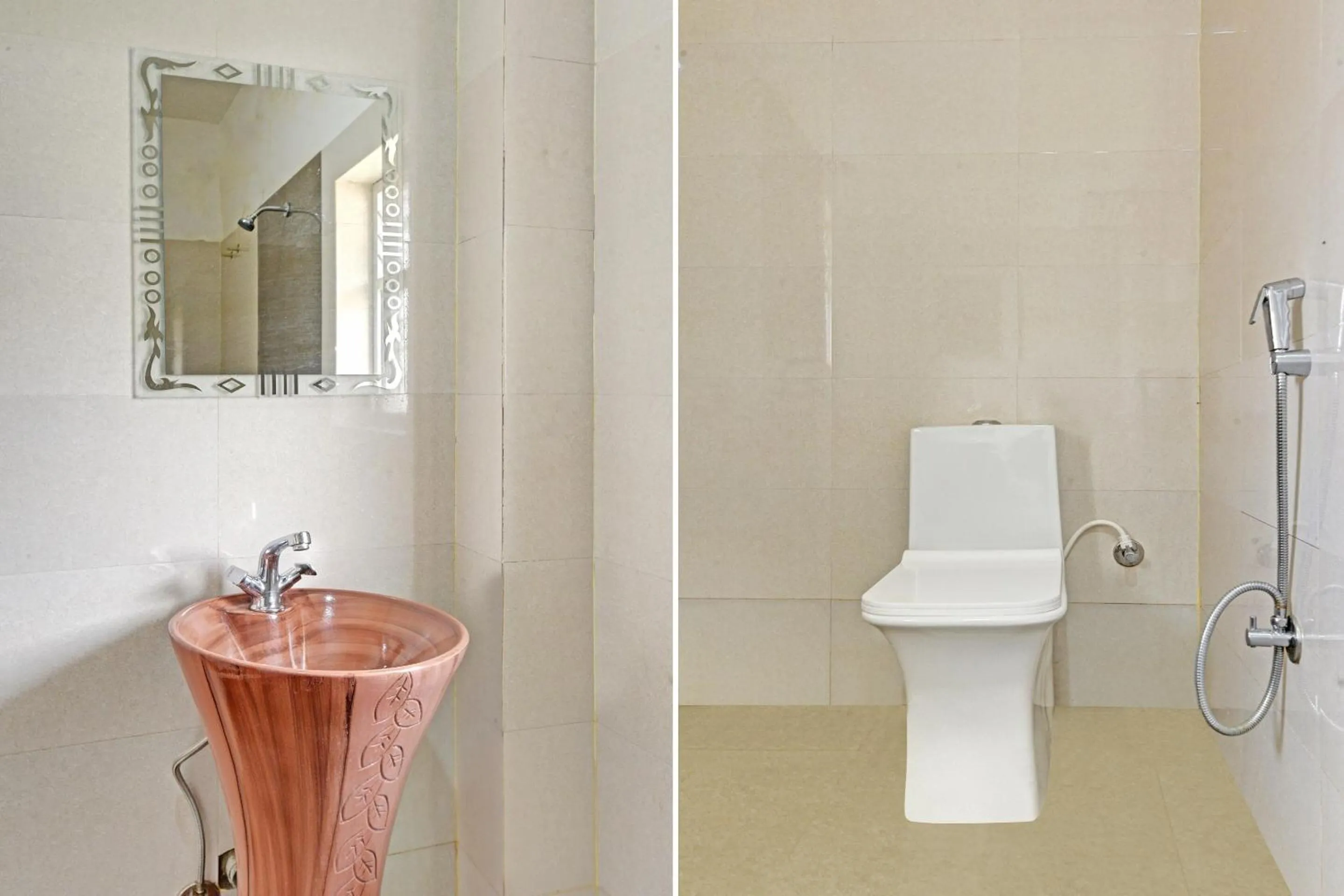 Bathroom in Hotel O Aura Hotel Rajdhani Residency